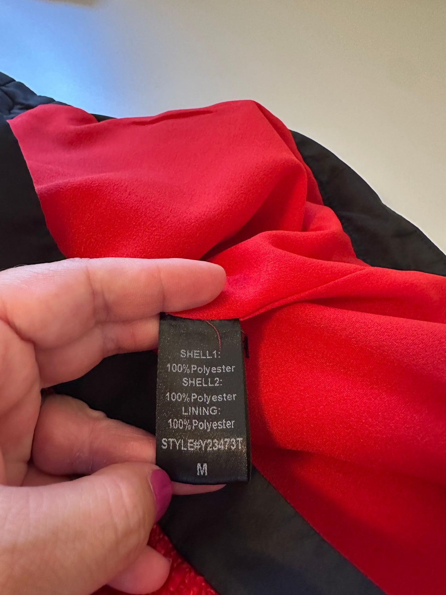 Tuckernuck Pomander Place - Red Tweed Coco Bow Detail Dress | Size Medium