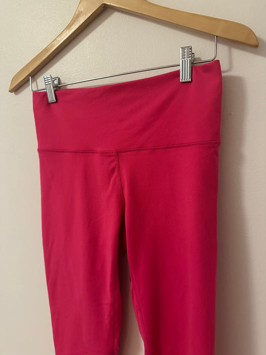 Terez TLC High Rise Pink Leggings | Size Medium