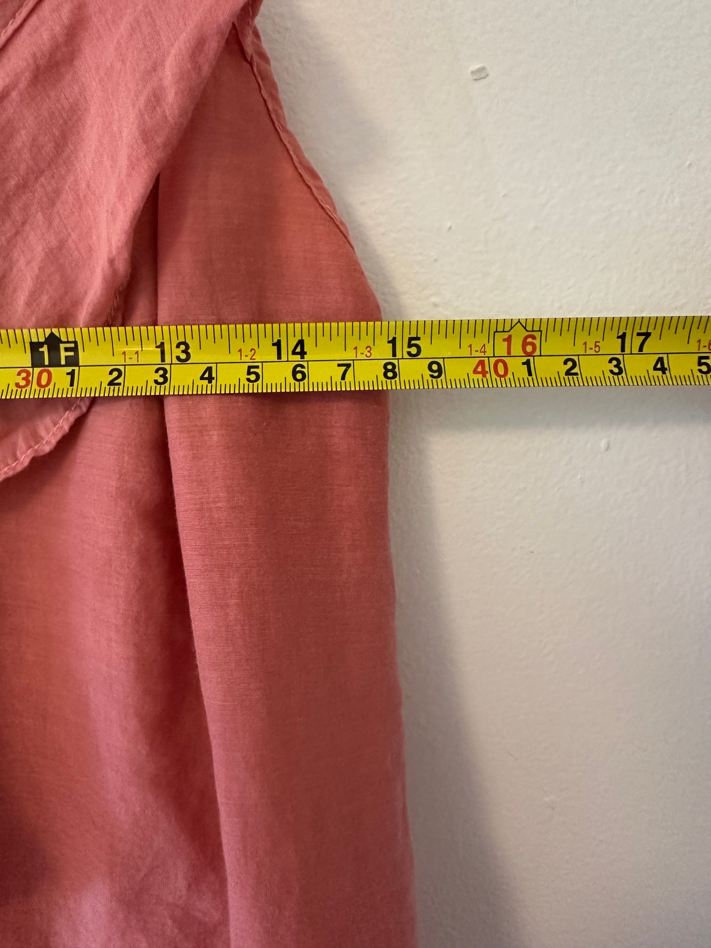 Velvet by Graham & Spencer Rose Camisole with Ruffle Detail - Size Small