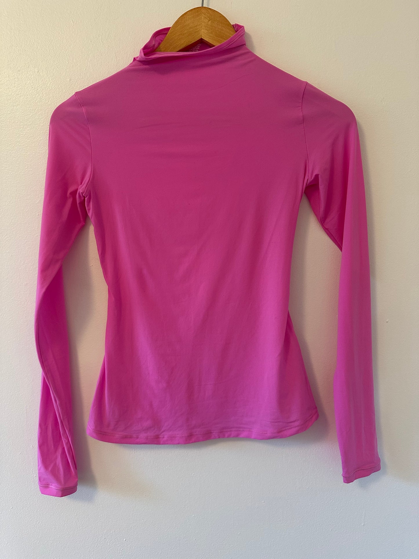 SKIMS Fits Everybody Pink Women's Turtleneck Top Size Small