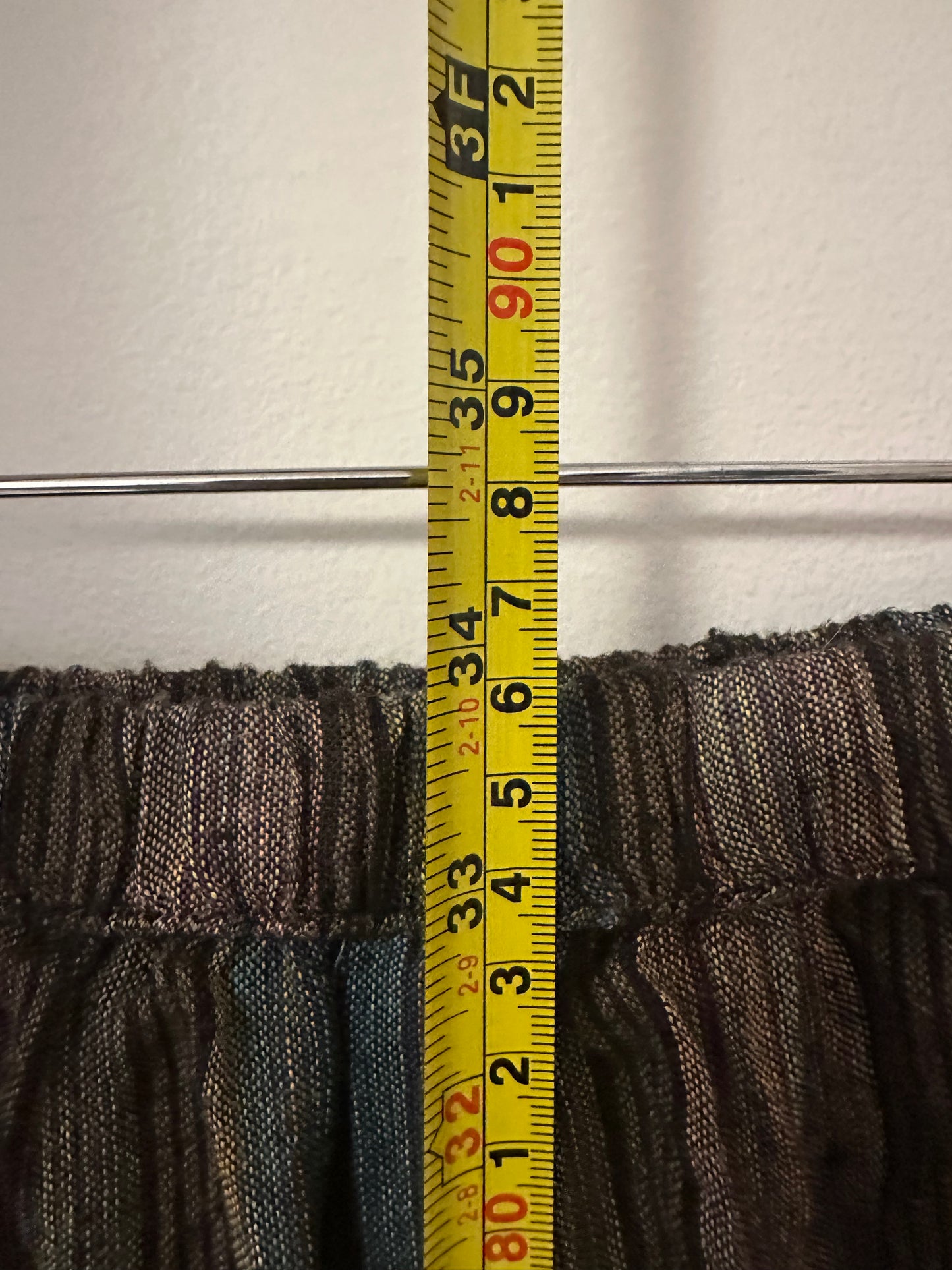 NWT Cotton Striped Maxi Skirt