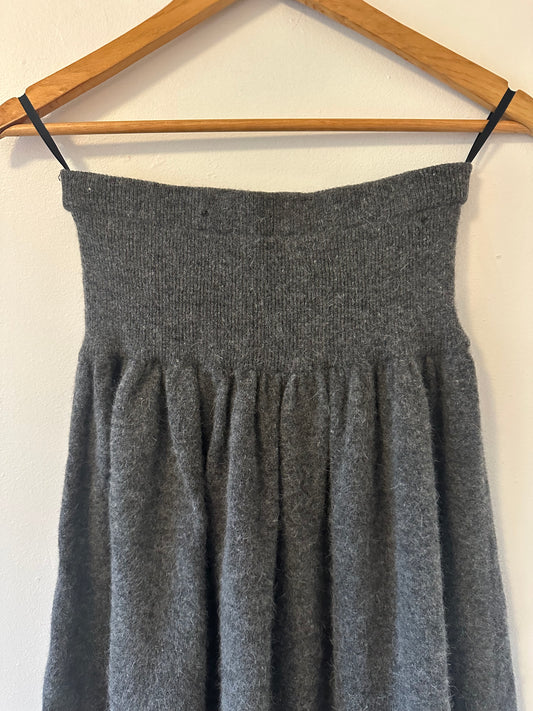Liz Claiborne Vintage Gray Wool Blend Skirt | Size Small
