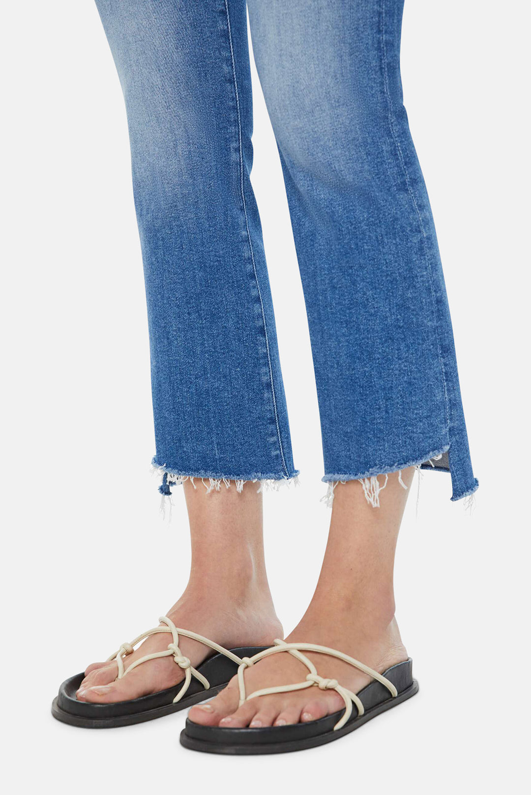 MOTHER The Insider Crop Step Jeans in Different Strokes | Size 30