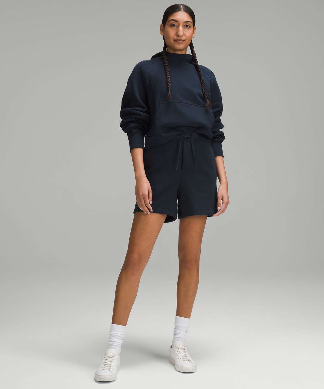 Lululemon Athletica - Oversized Scuba Hoodie Sweatshirt in True Navy