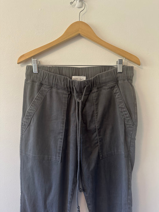 Bella Dahl Women's Gray Jogger Pants | Size Small