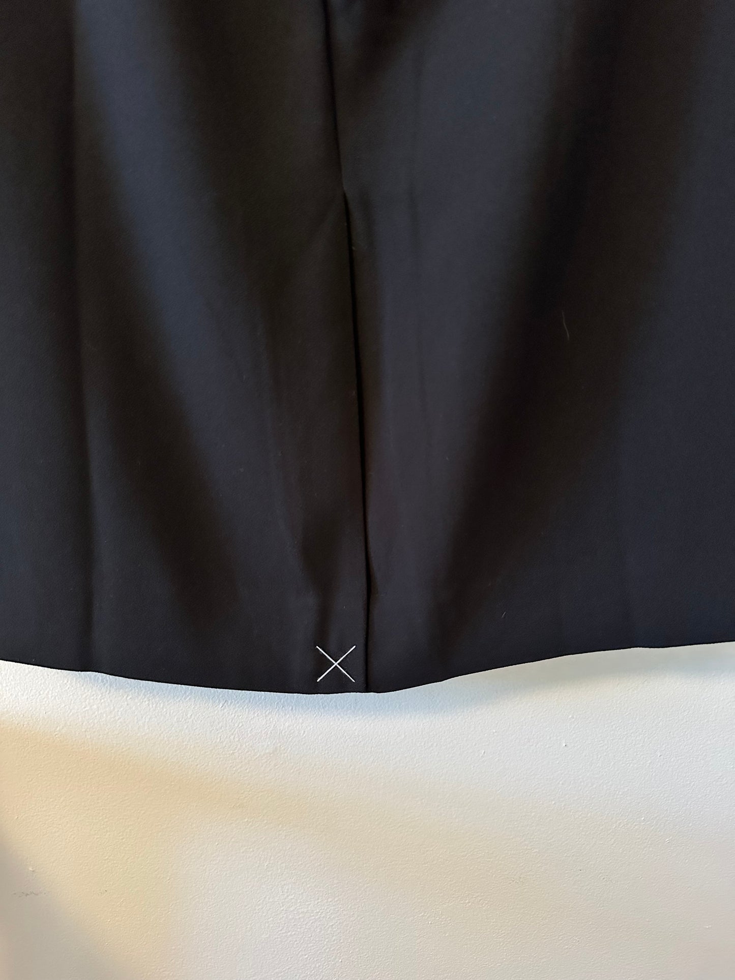 NWT J. Crew 365 Crepe Pencil Skirt in Black - Size 10