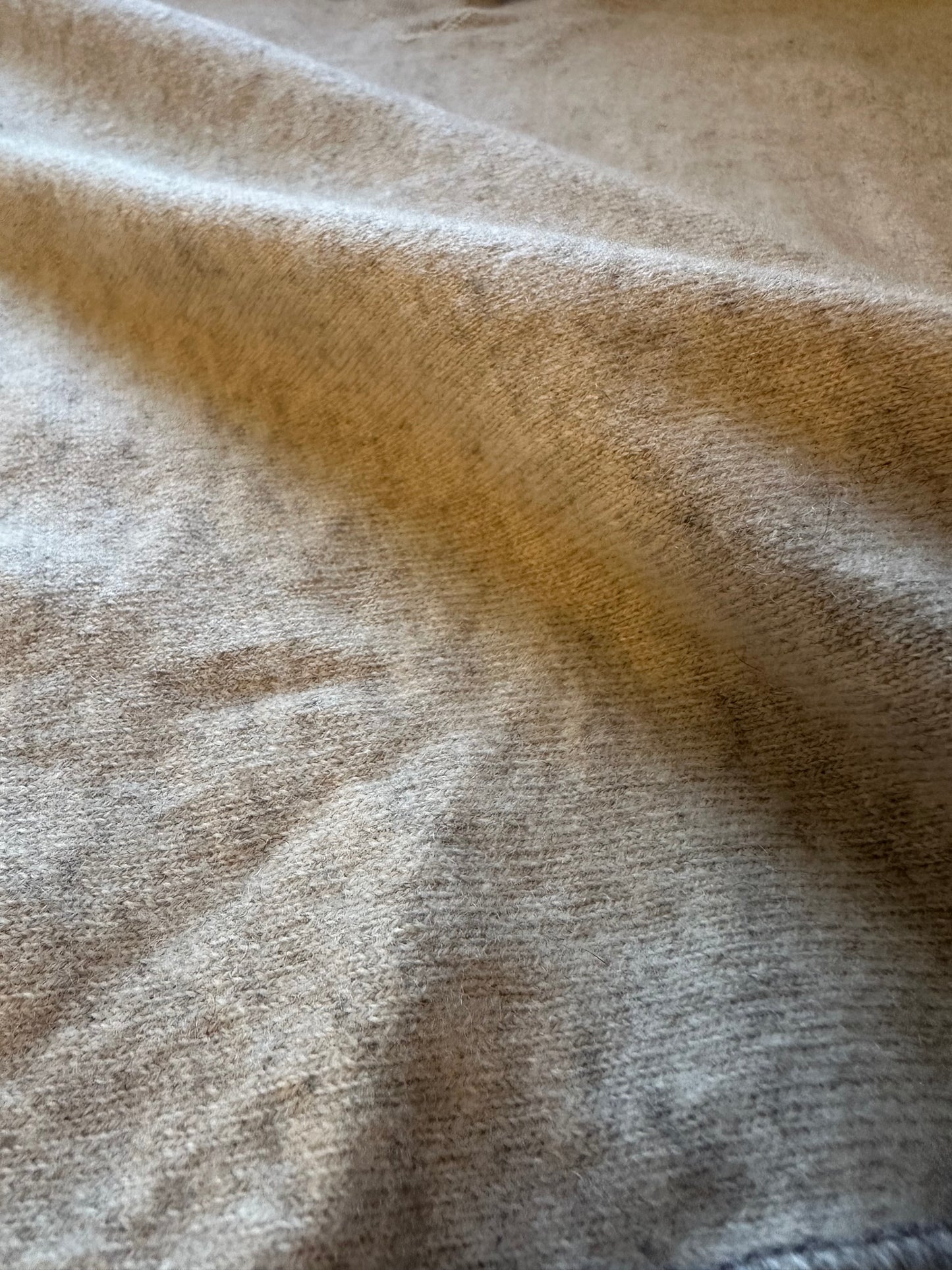 Kinross Cashmere Gray Sweatshirt Style Sweater | Size Small