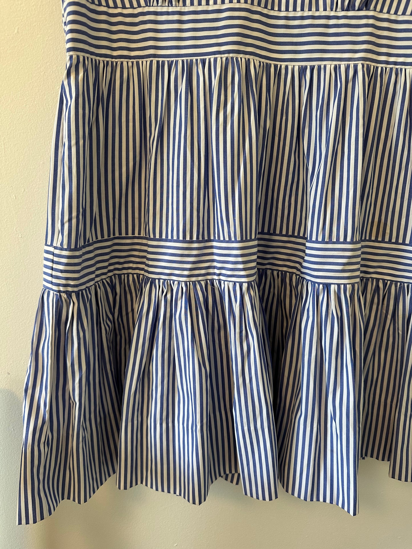 Gretchen Scott Hope Striped Dress in Periwinkle - Size Medium