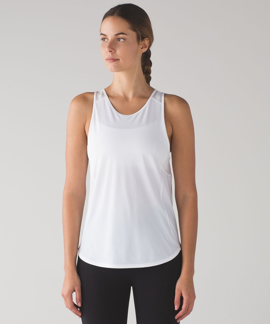 Lululemon Womens White Sculpt Tank II