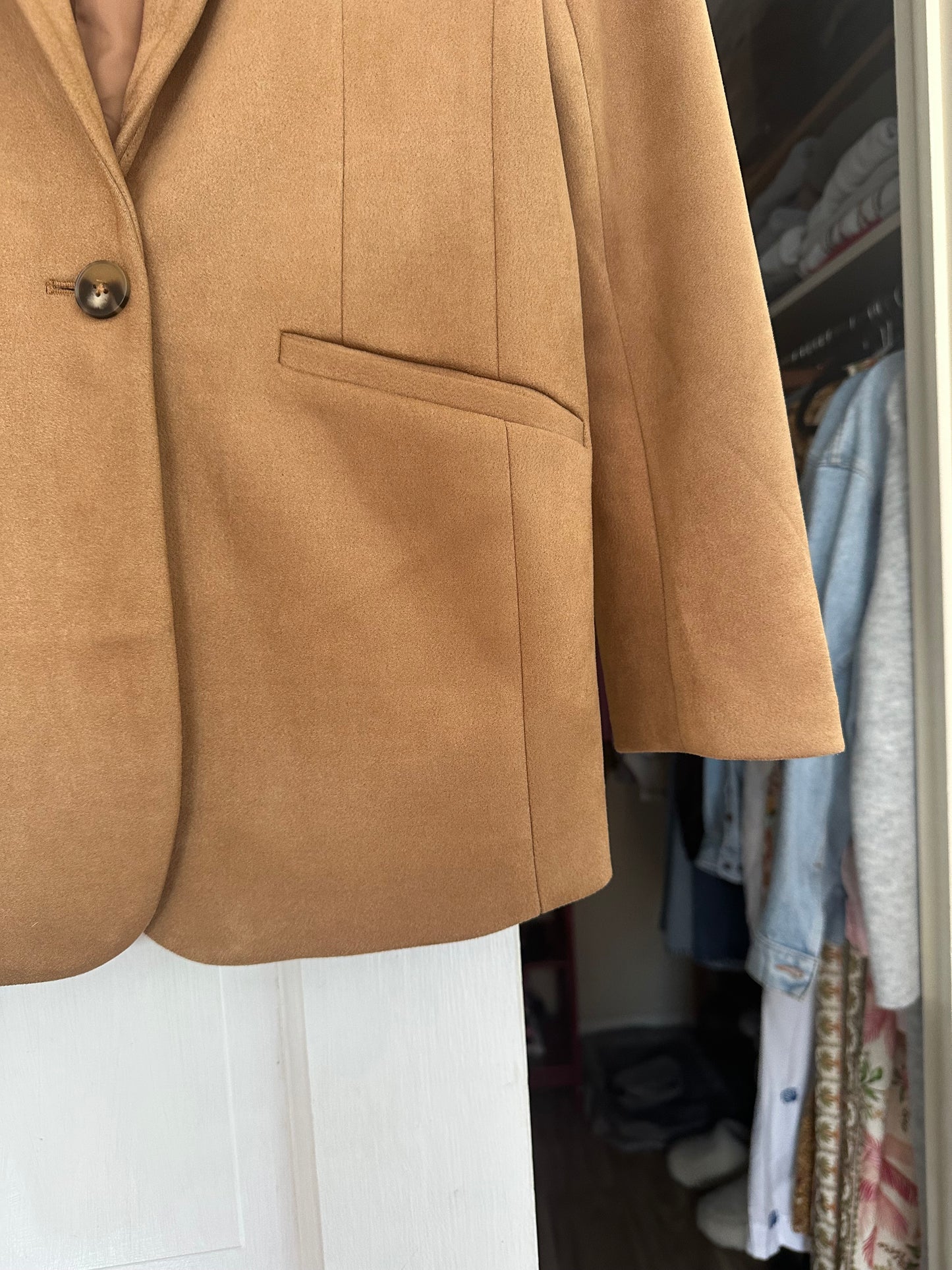 Z Supply Sandelle Faux Suede Blazer