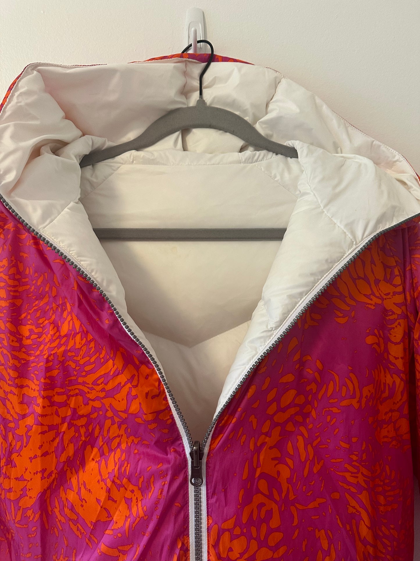 Skea Reversible White Down Filled Puffer Jacket - Size 6