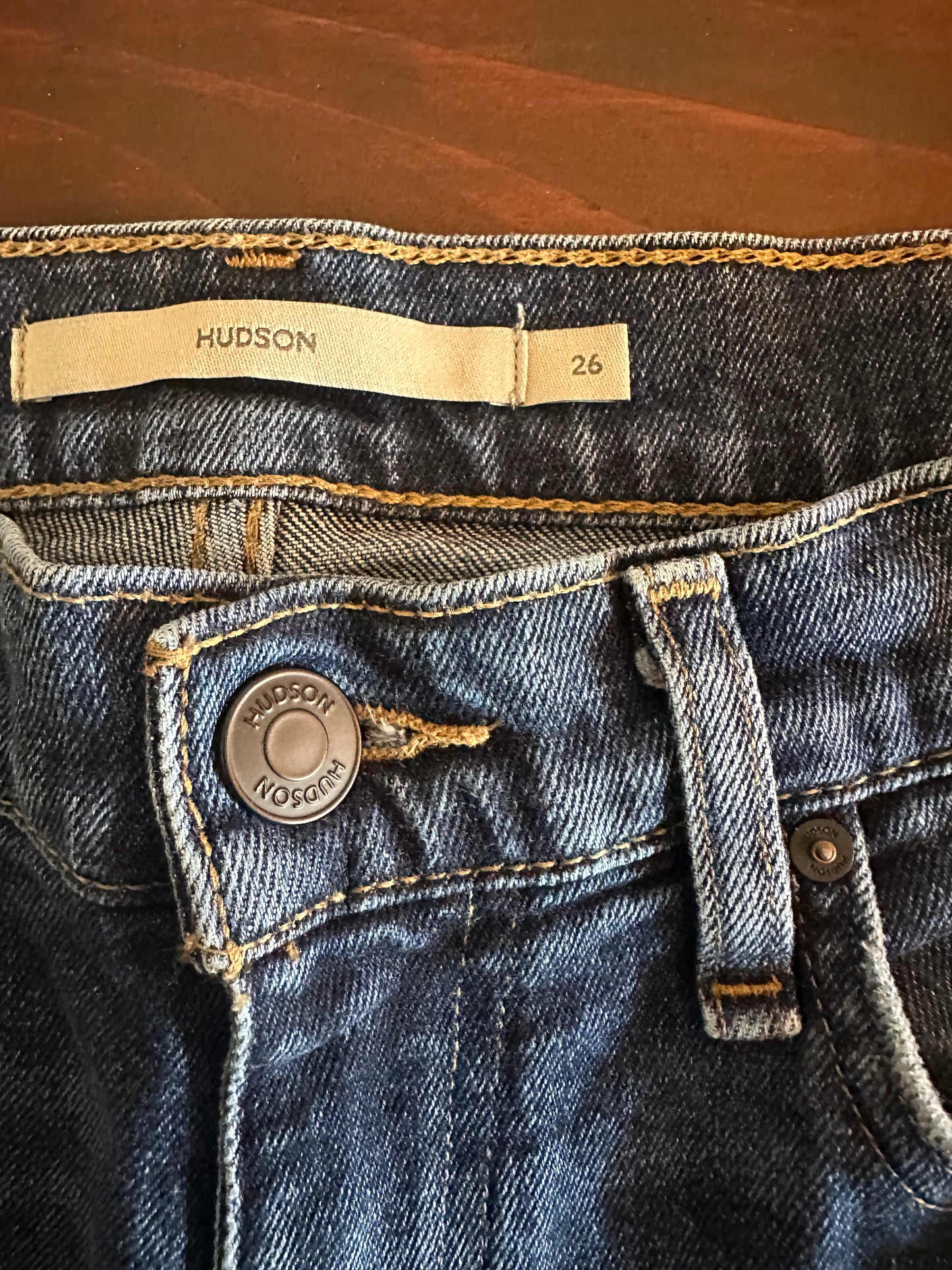 Hudson Remi Straight Leg Jeans Size 26