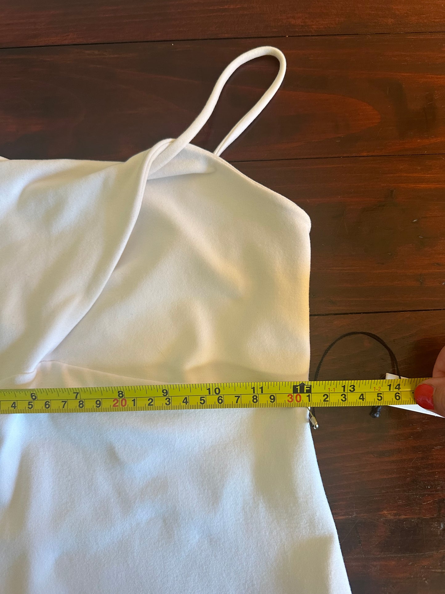 New Susana Monaco White Maxi Dress Size Small