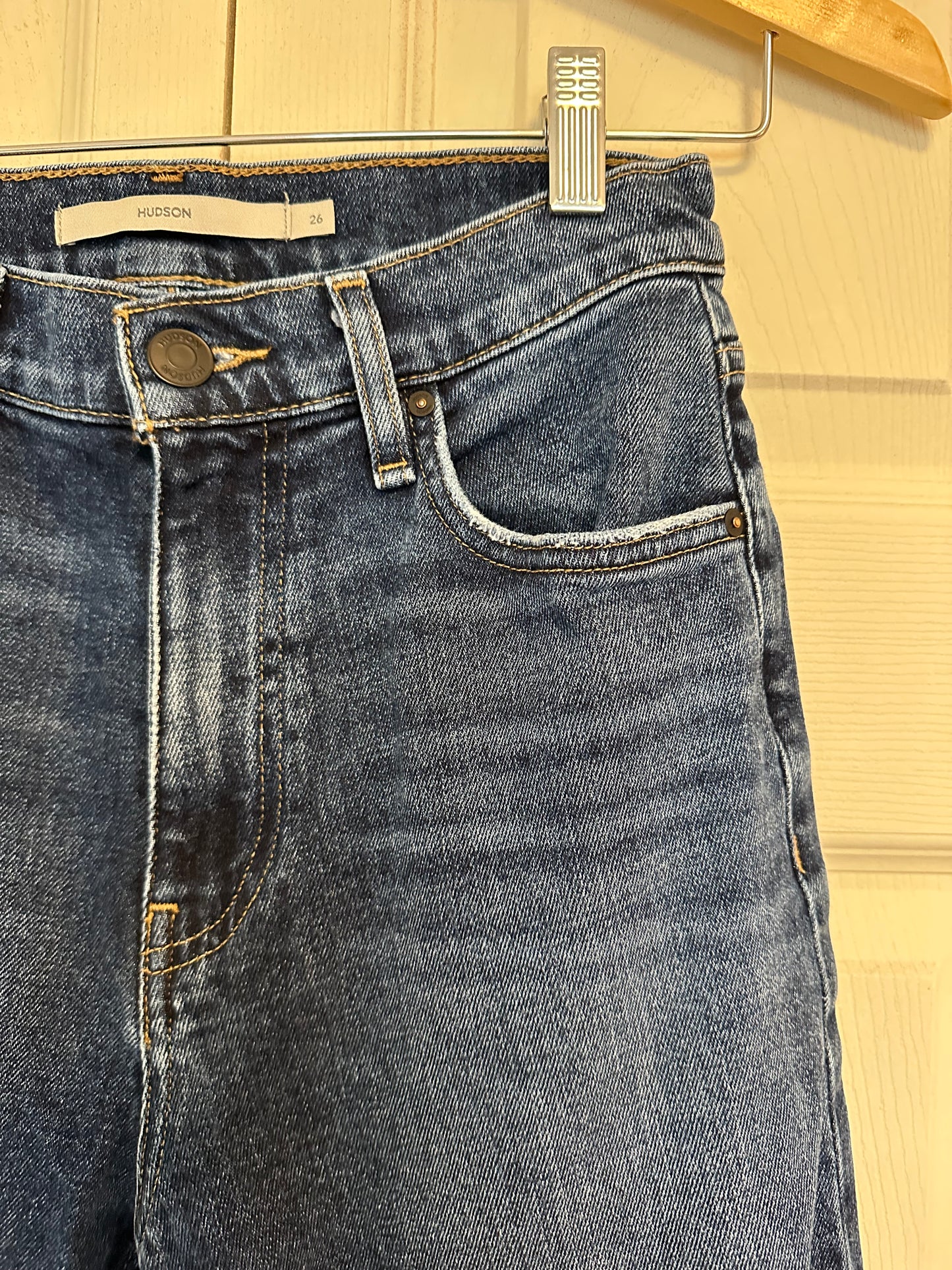 Hudson Remi Straight Leg Jeans Size 26