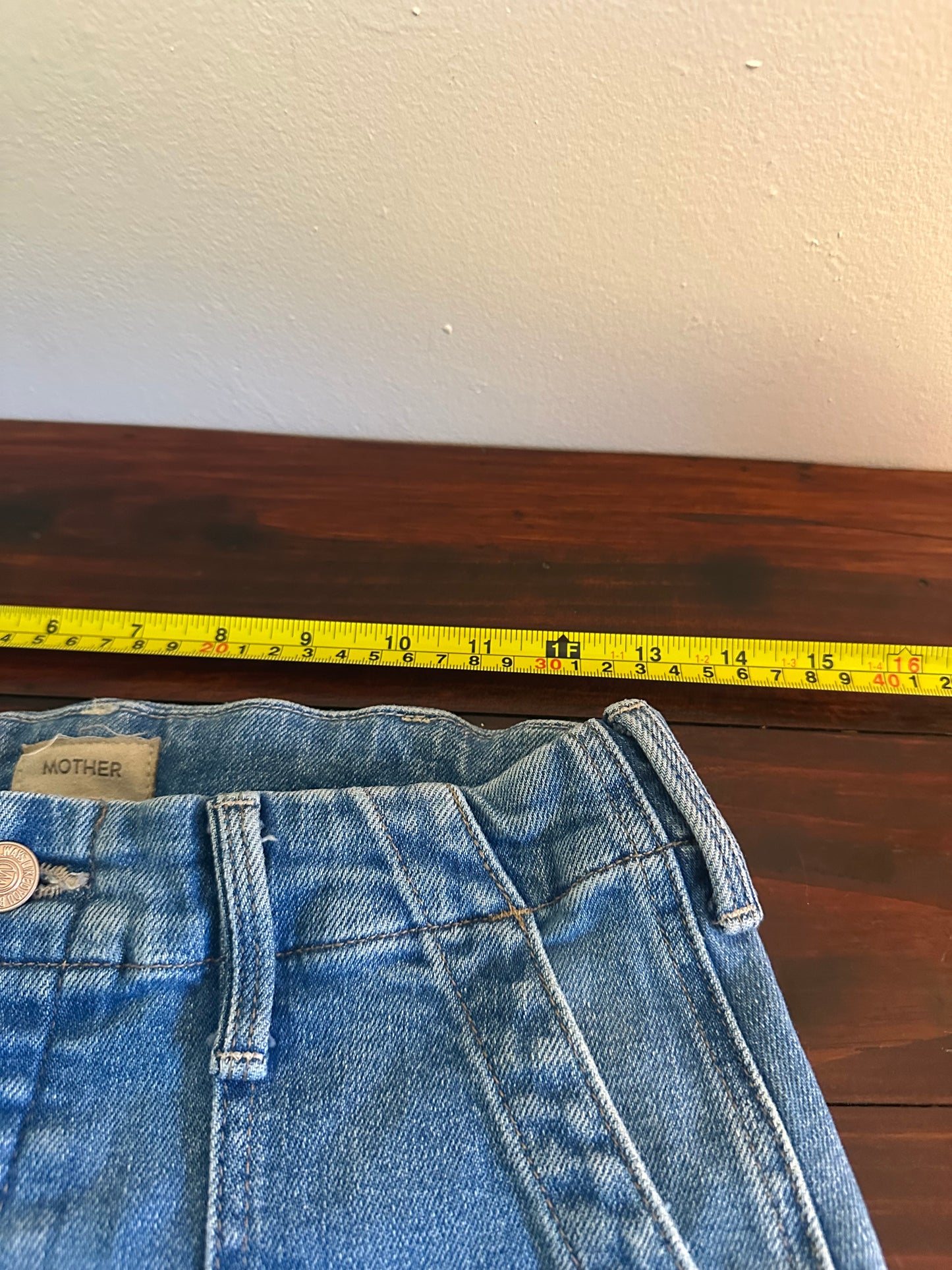 MOTHER The Patch Pocket Private Flood In Flag Me Down - Size 26