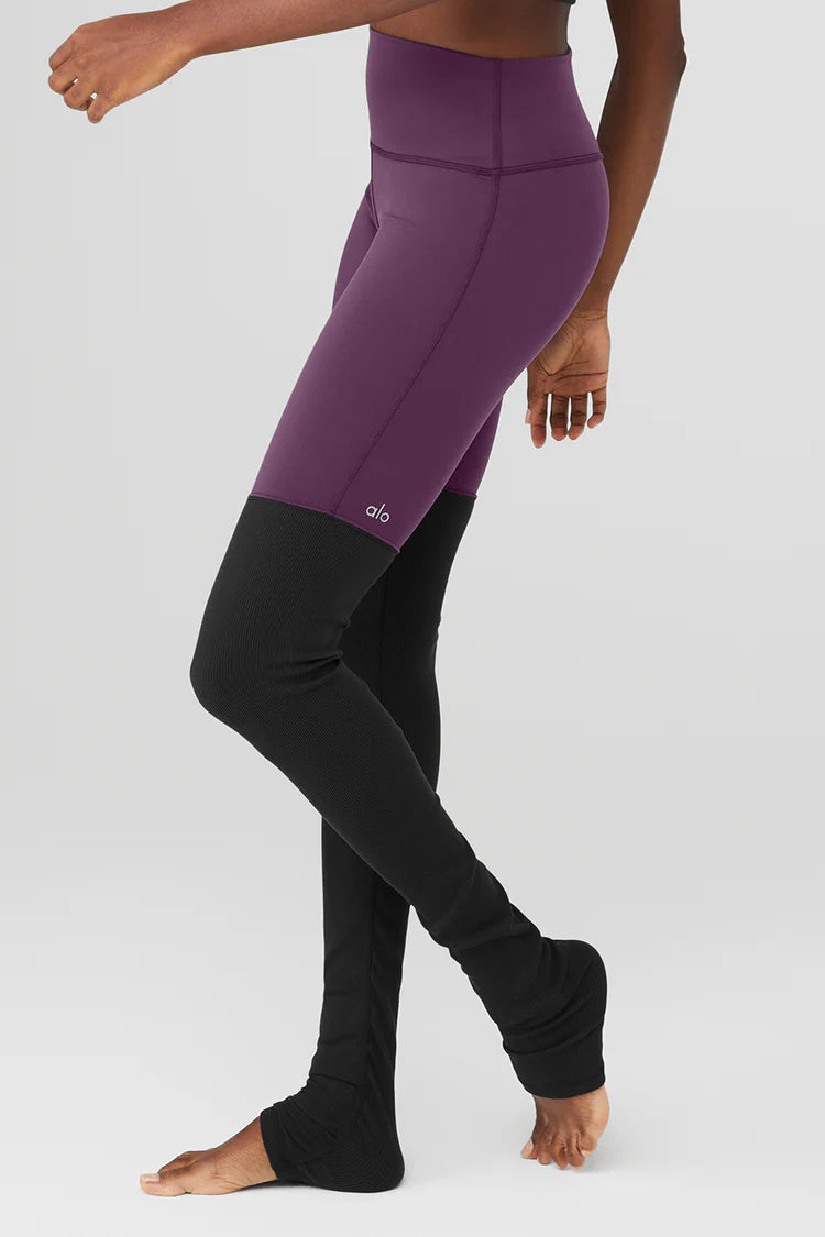 Alo Yoga Airbrush High-Waist Highlight Goddess Legging Size Large