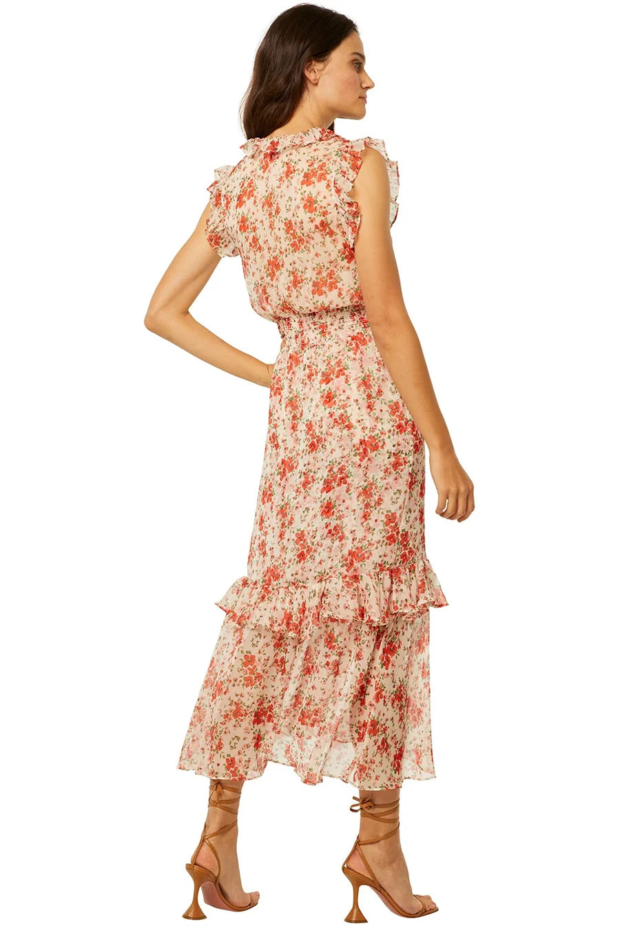 Misa Kidada Dress in Poppy Allover Size S