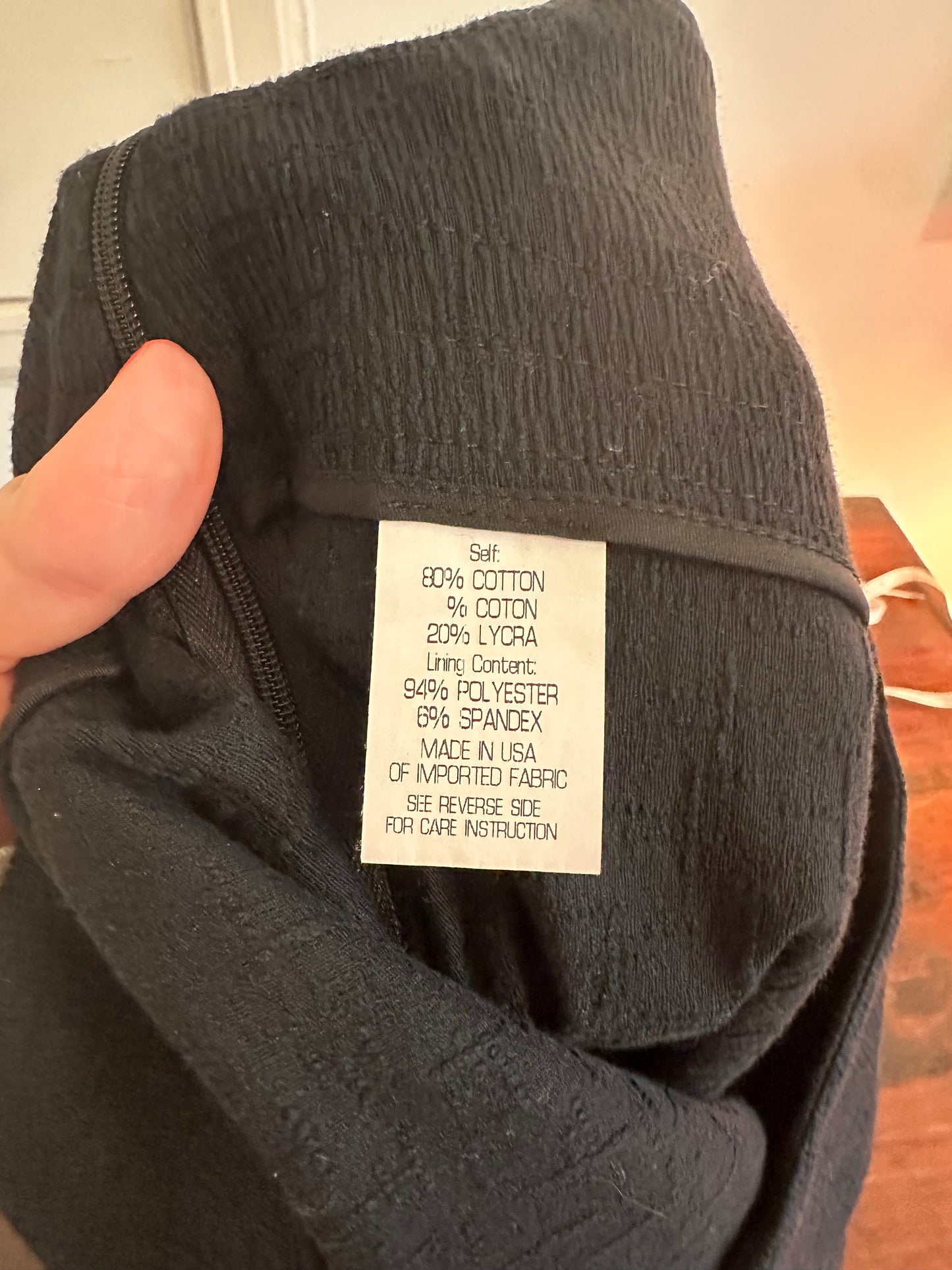 Theory Black Women's Mini Skirt Size 10