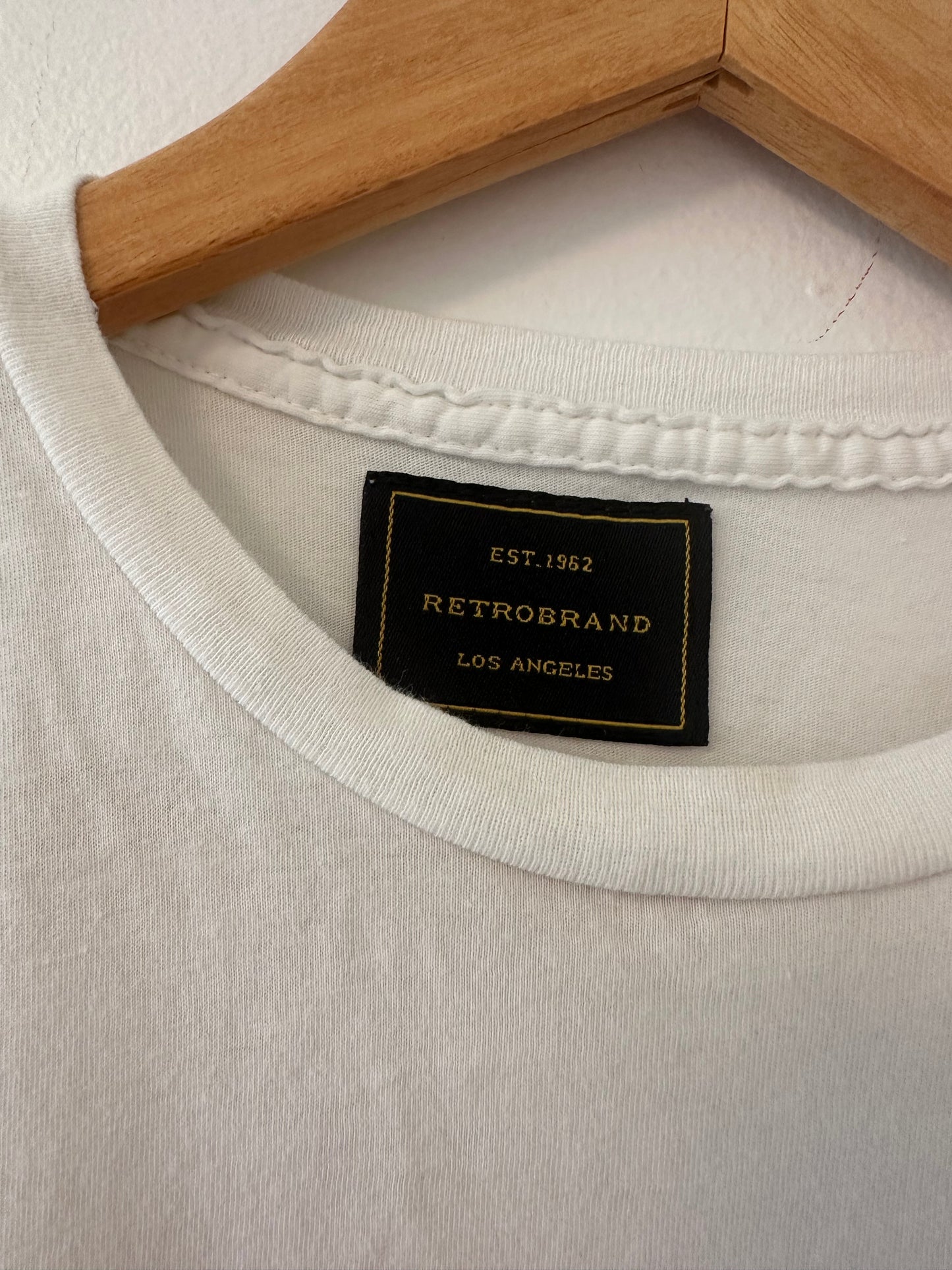 Retro Brand Woodstock 1969 Black Label Tee - Size Small