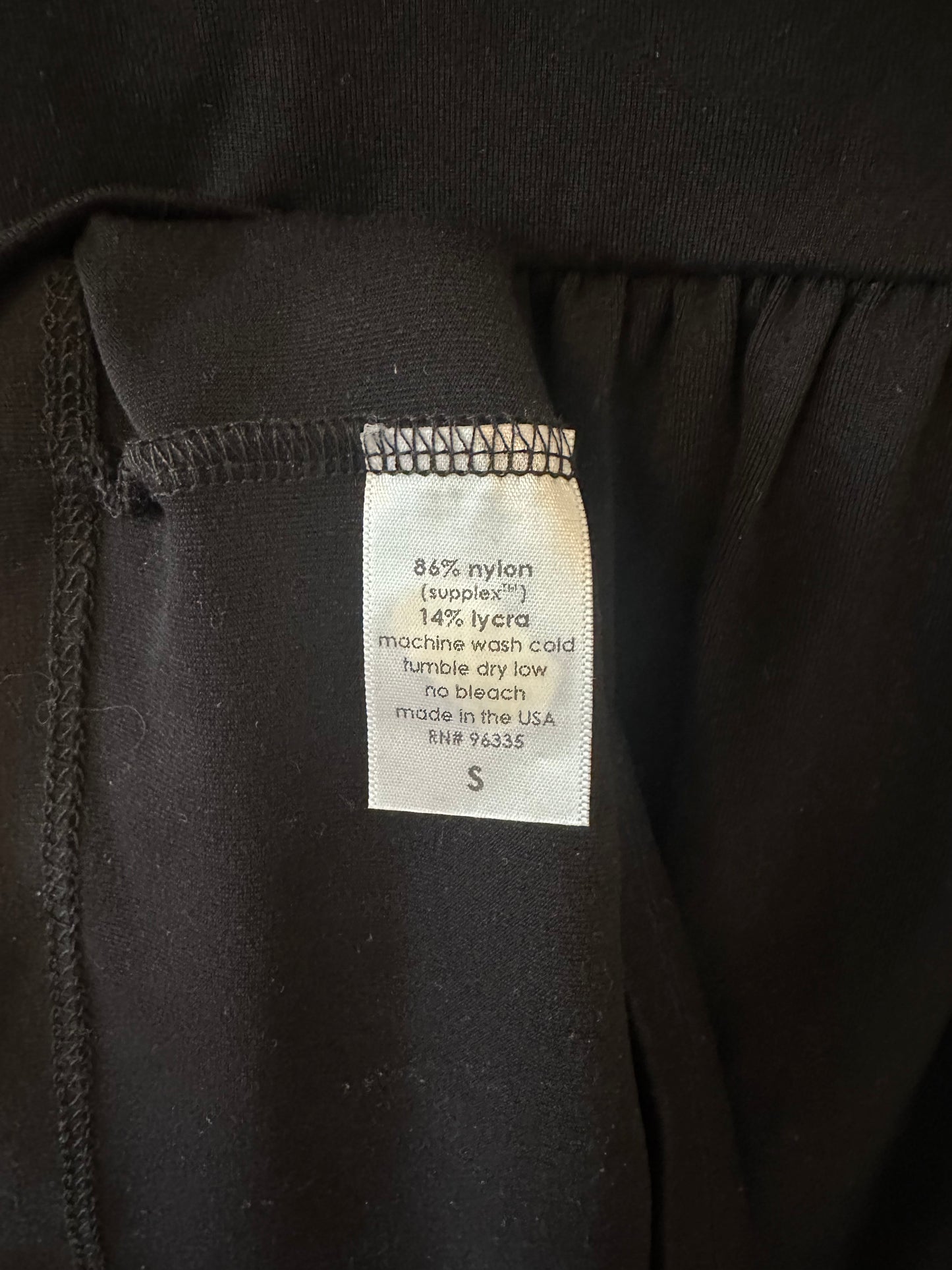 Susana Monaco Black Long Sleeve Boat Neck Mini Dress - Size Small