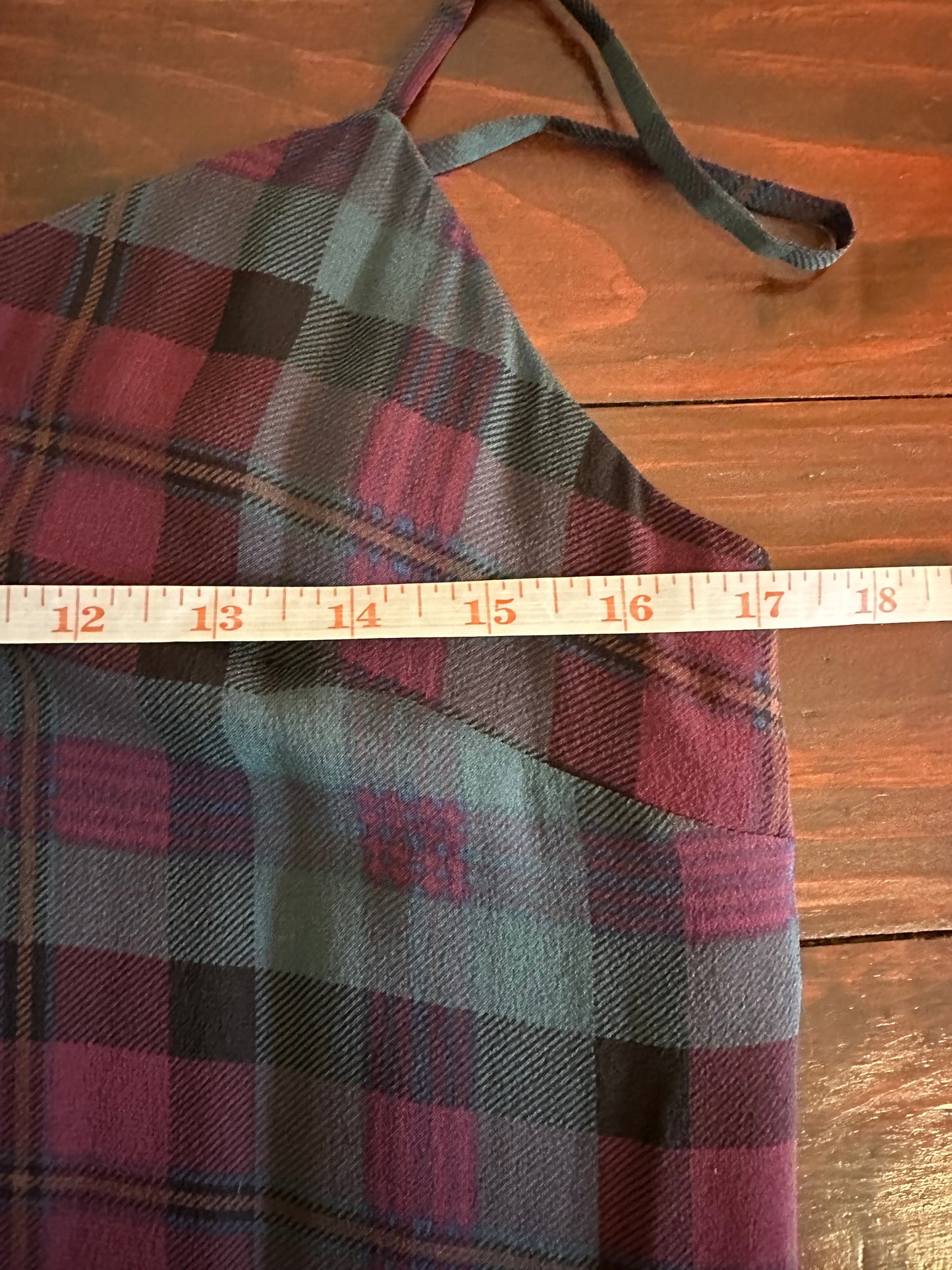 NWT Polo Ralph Lauren Silk Plaid Spaghetti Strap Dress Size 8