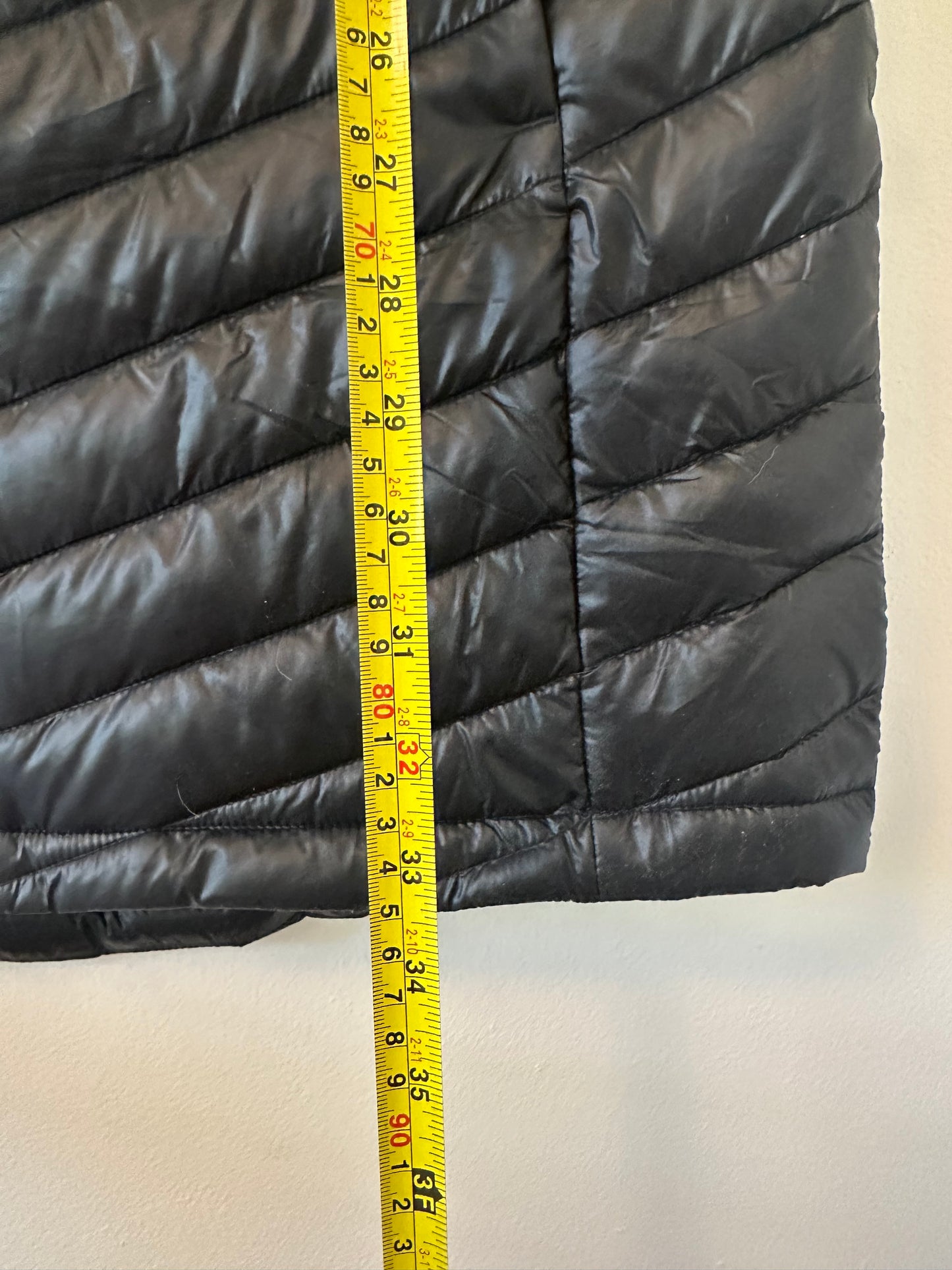 Columbia Women's Heavenly Long Black Down Vest - Size Medium