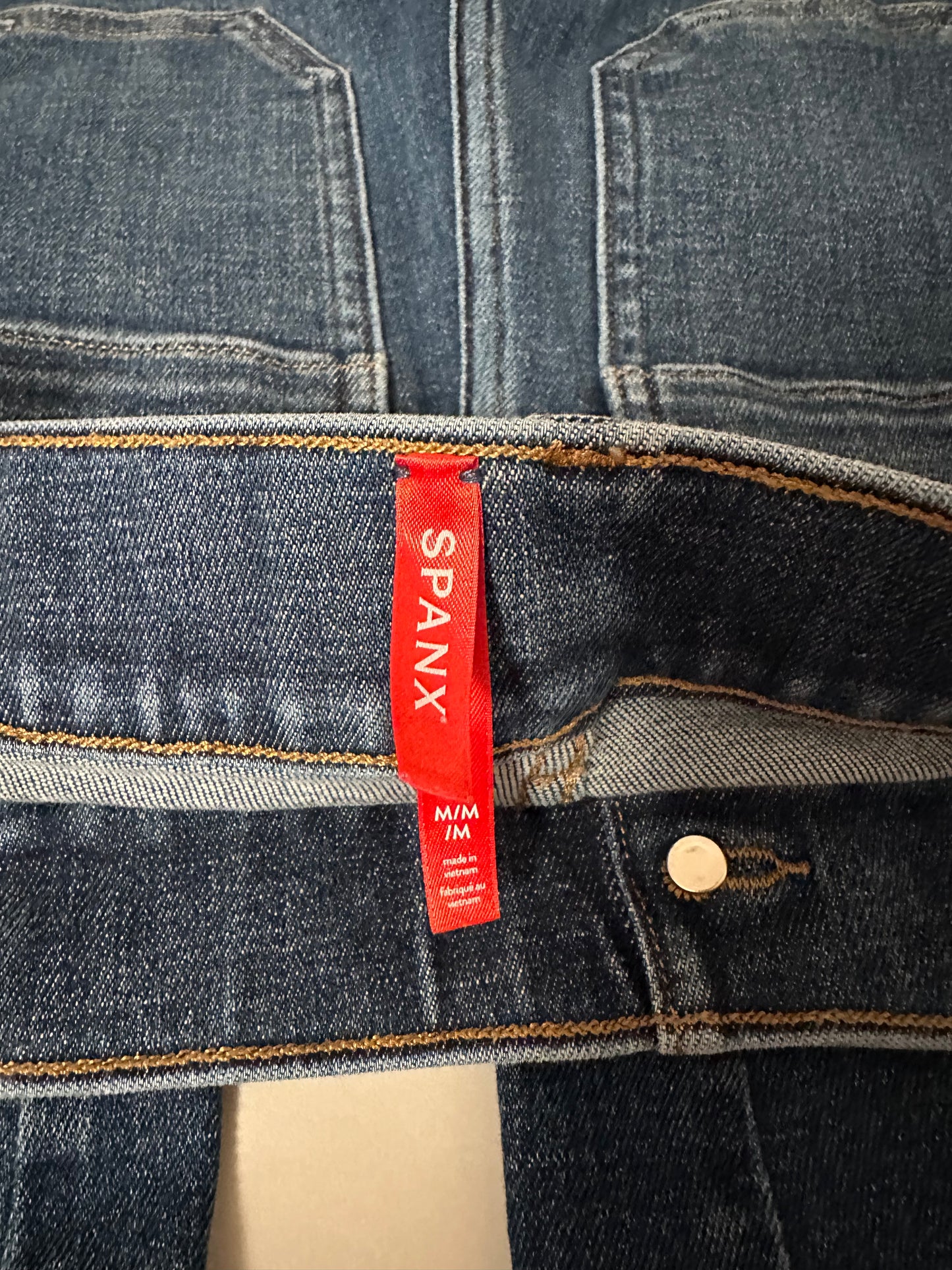Spanx SPANXshape™ Original EveryWear Flare Jeans with Patch Pockets | Size Medium