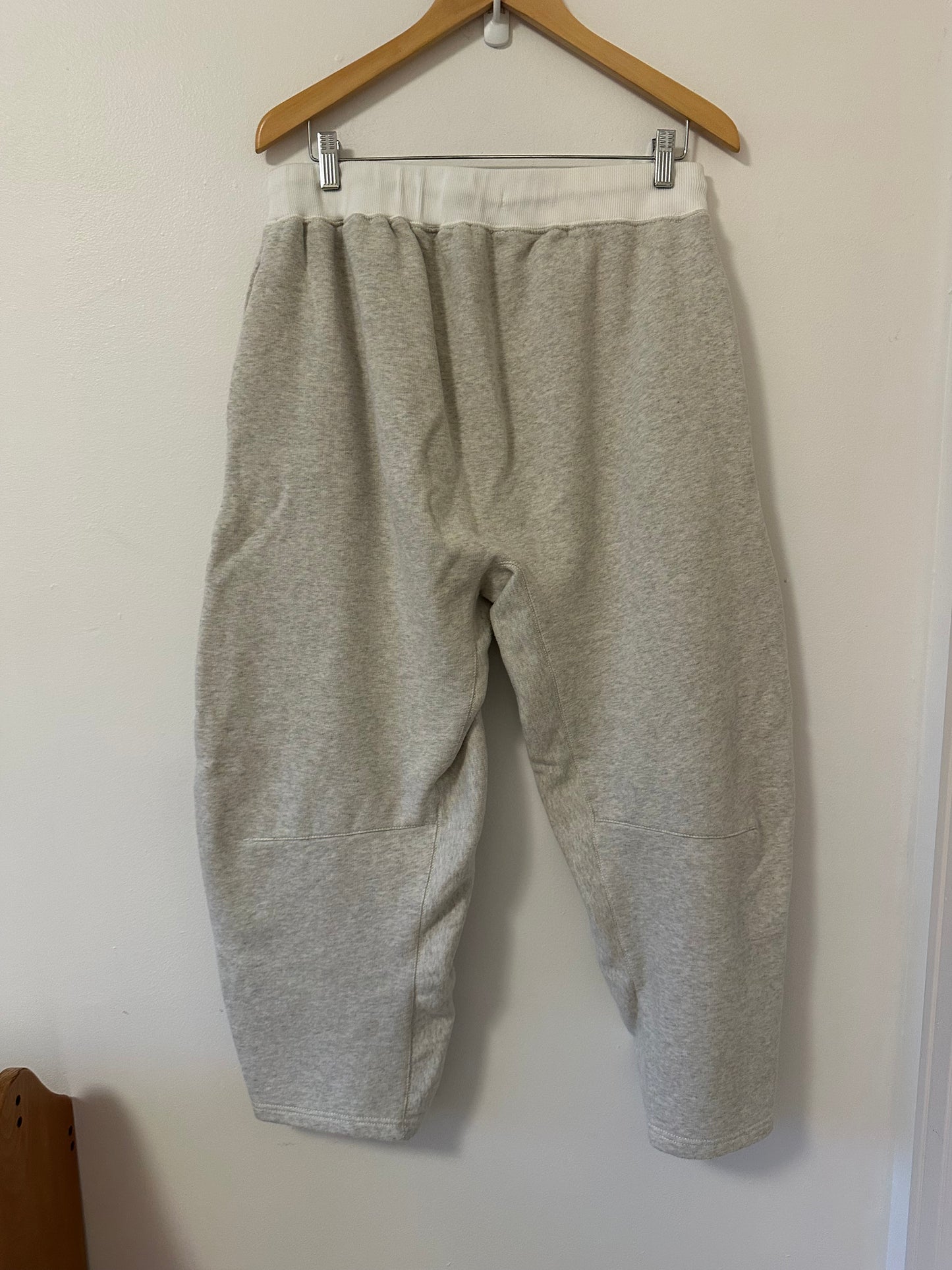 FP Movement by Free People As You Wish Barrel Leg Gray Sweatpants | Size Large