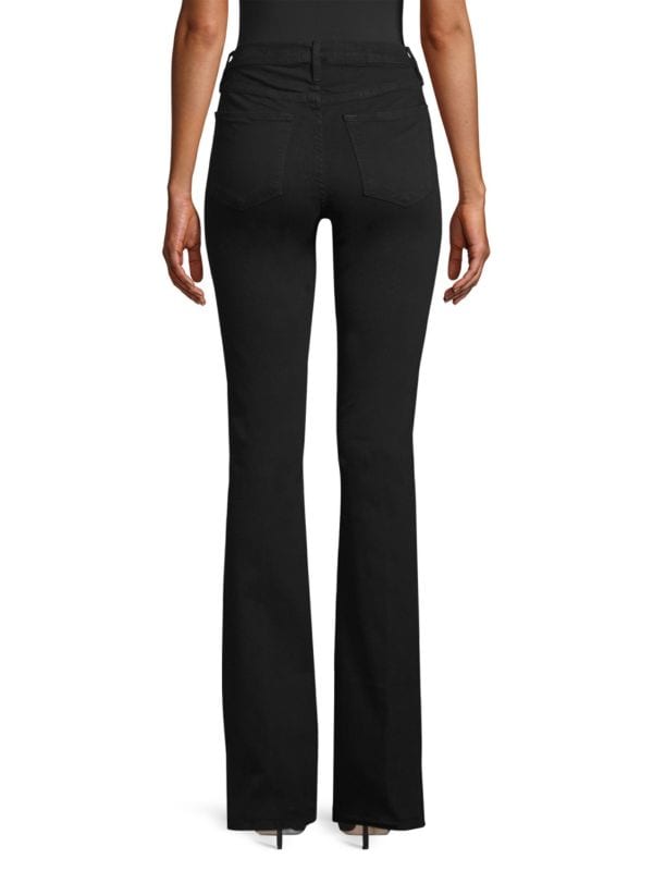 Frame Denim - Le High Black Flare Stretch Jeans | Size 28