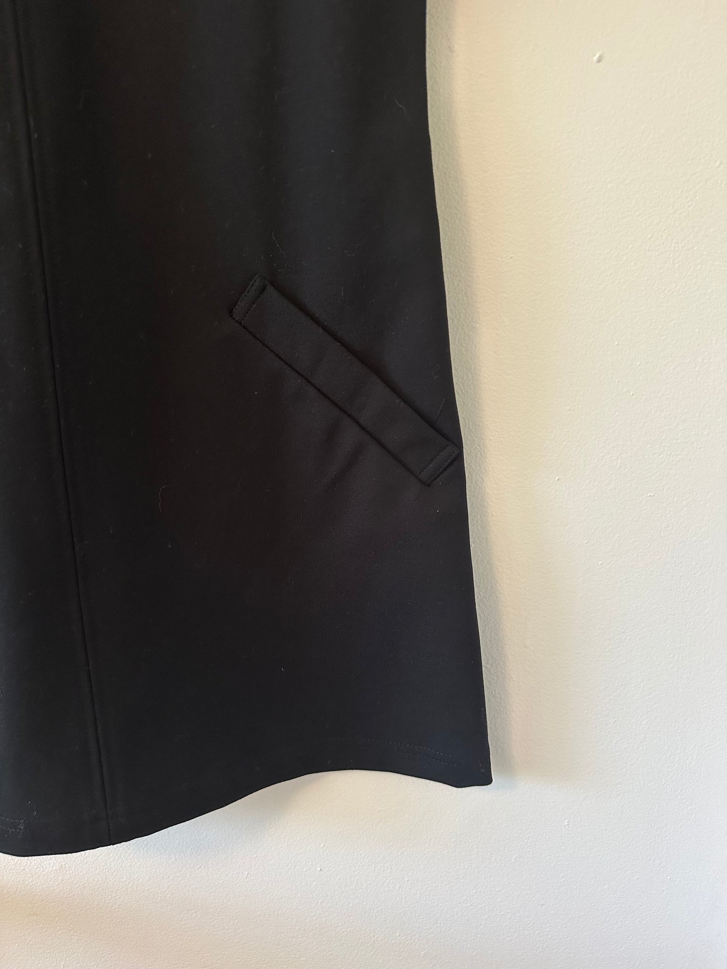 Emerson Fry 60’s Pernille Black Dress in Heavyweight Ponte Fabric - Size Small