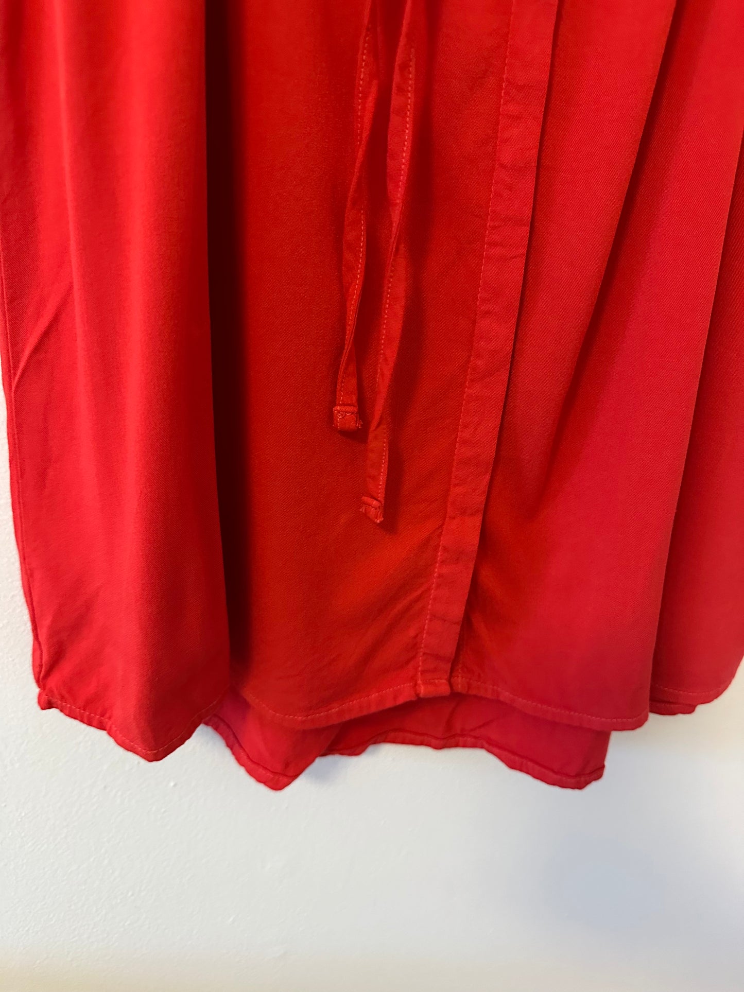 Michael Stars Peasant Style Blouse with Flutter Sleeves - Size Small