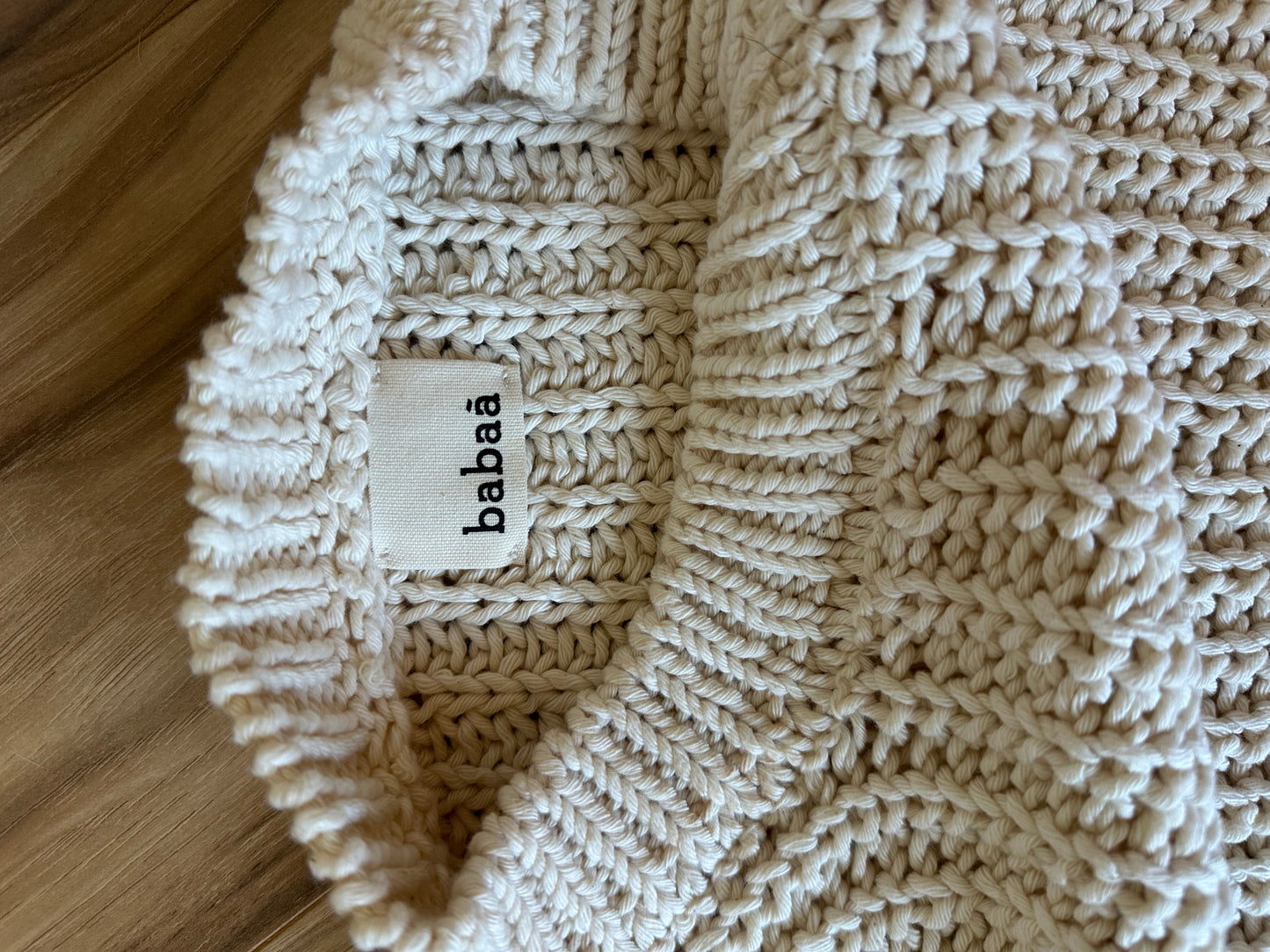 Babaa No18 Jumper Sweater in Natural - Size Small