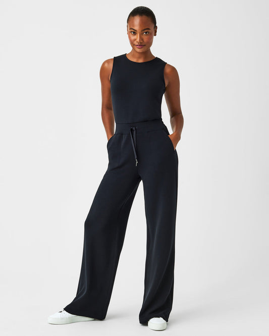 Spanx AirEssentials Jumpsuit in Very Black - Size Small