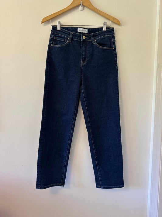 Risen Jeans - Dark Wash Classic Blue Denim Jeans | Size 29