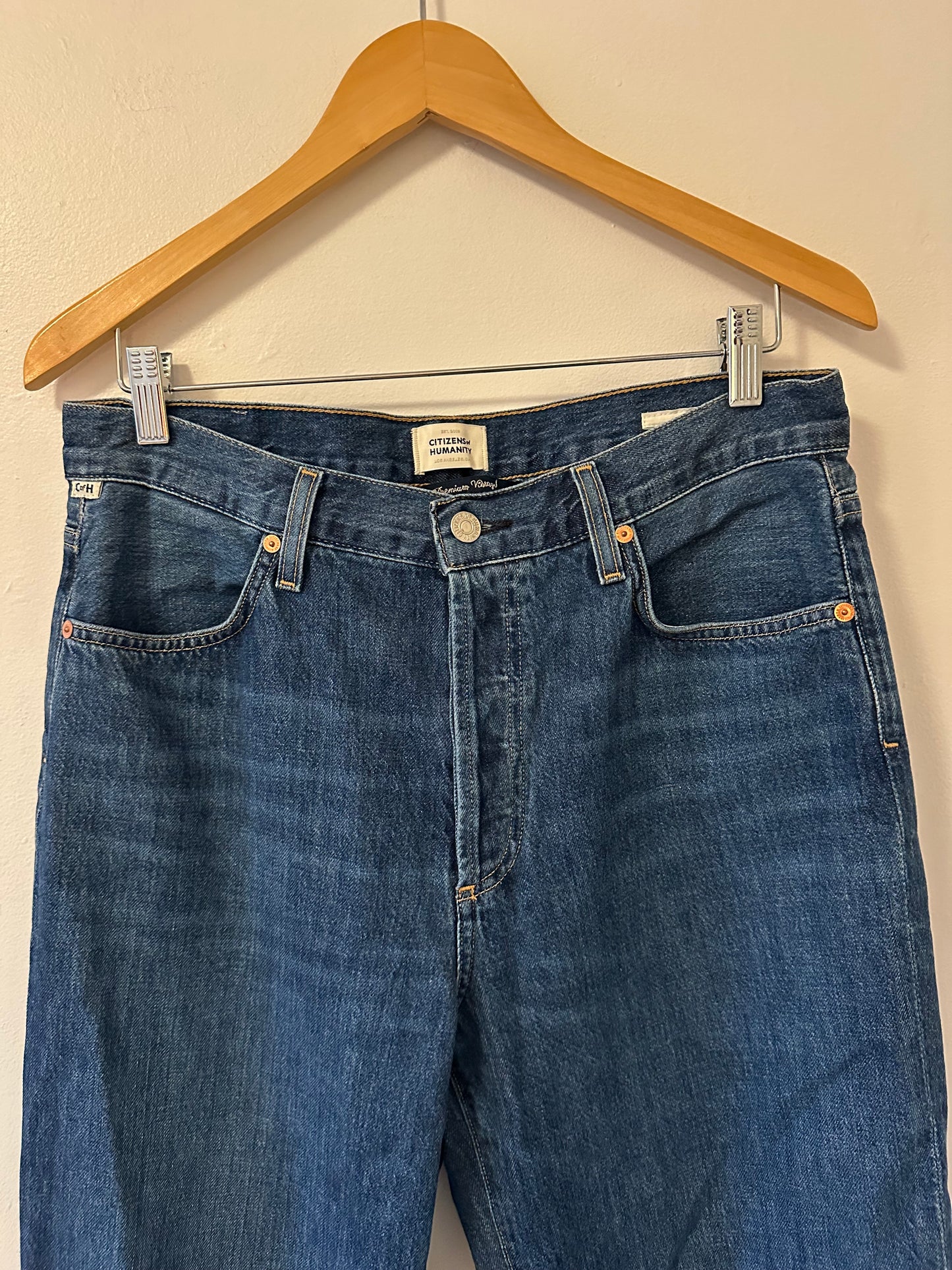 Citizens Of Humanity Annina Straight Leg Cotton Jeans | Size 29