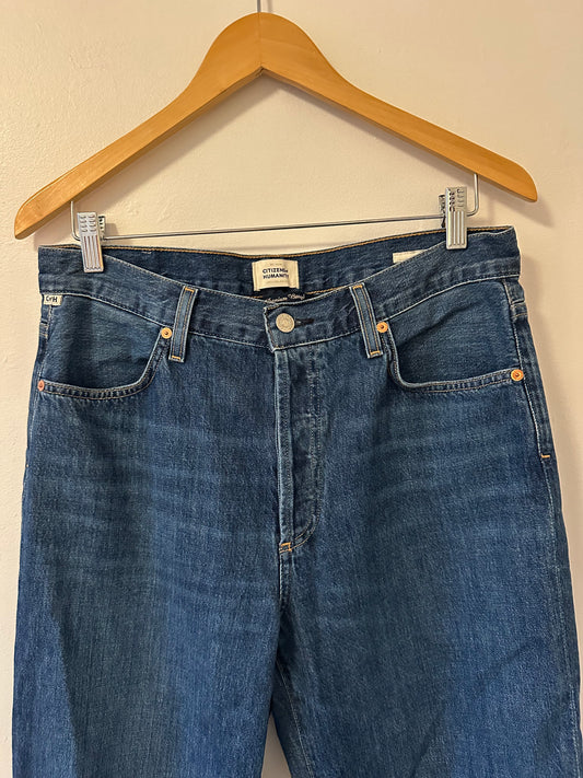 Citizens Of Humanity Annina Straight Leg Cotton Jeans | Size 29