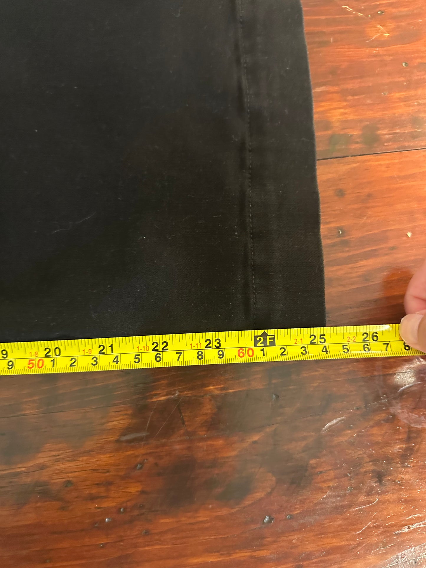 Paige Anessa High Rise Cropped Wide Leg Jeans in Black - Size 31