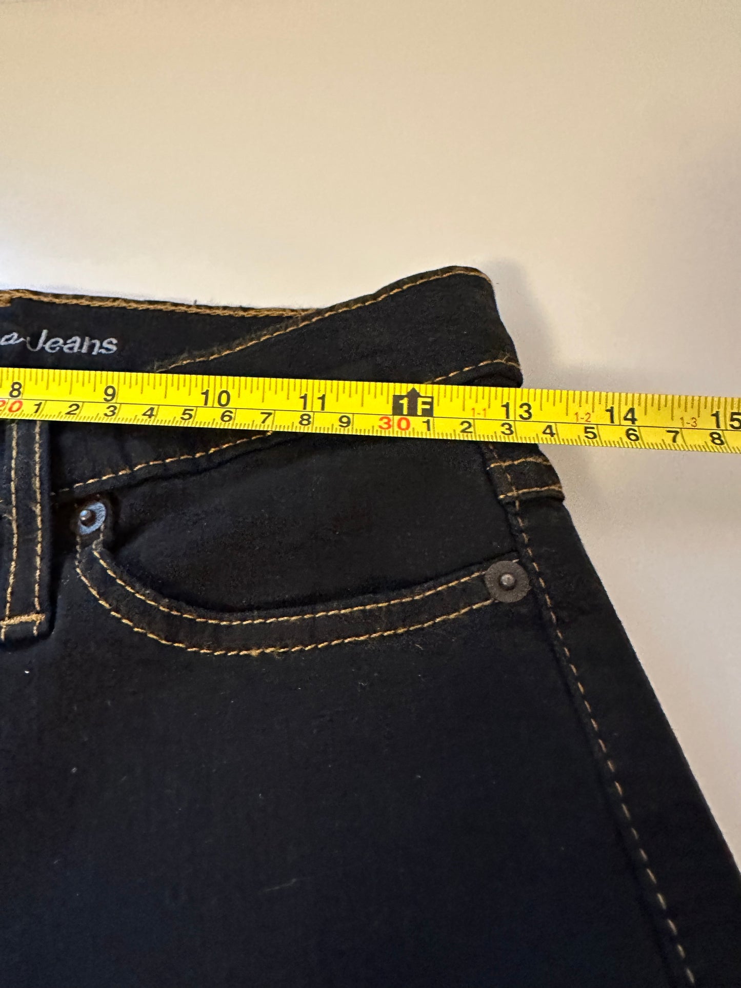 Yoga Jeans Black Flare Stretch Jeans for Women | Size 27