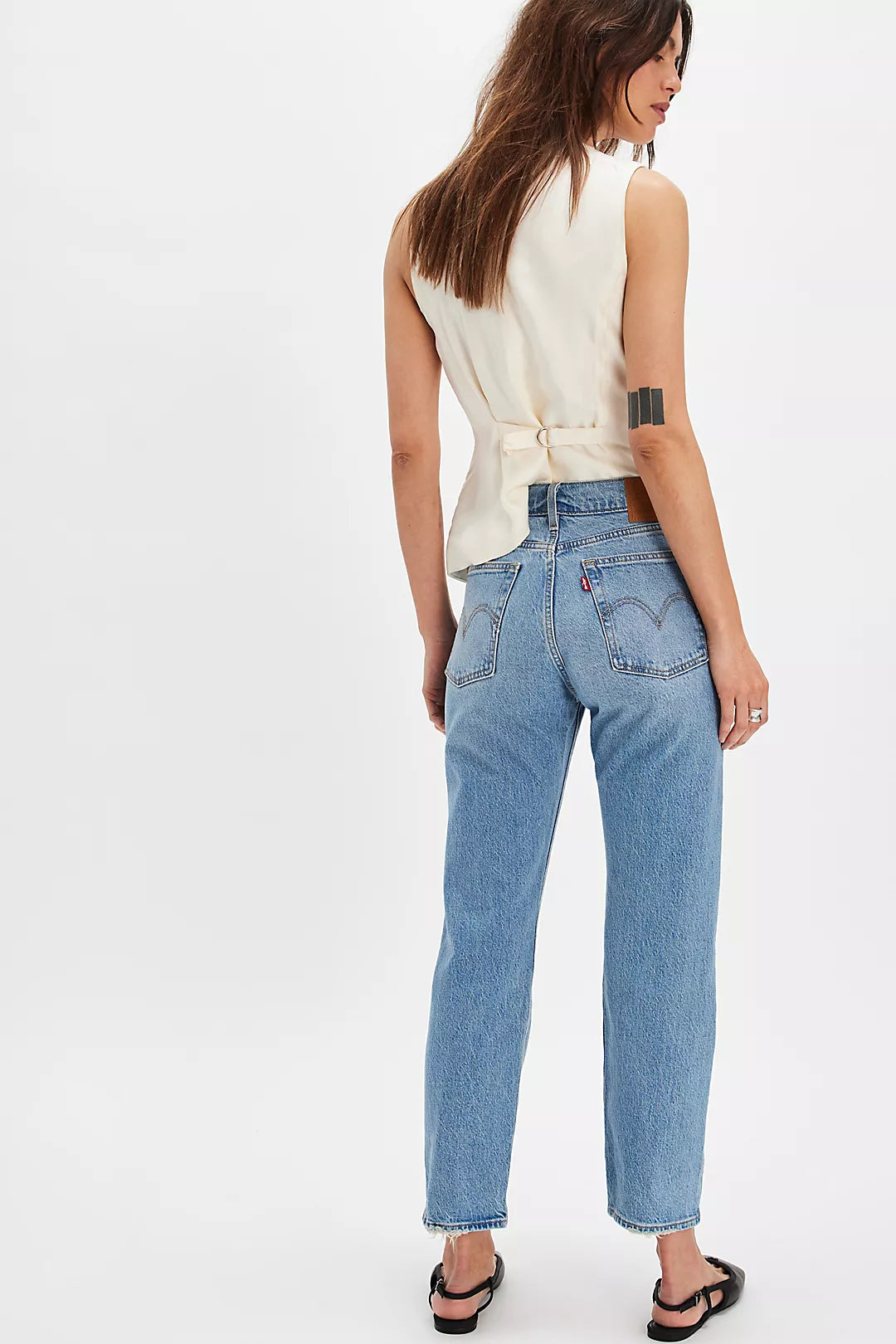 Levi's Classic Wedgie Straight Leg Ankle Length Jeans | Size 29