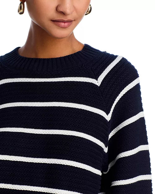 French Connection Lily Mozart Stripe Sweater Size Medium