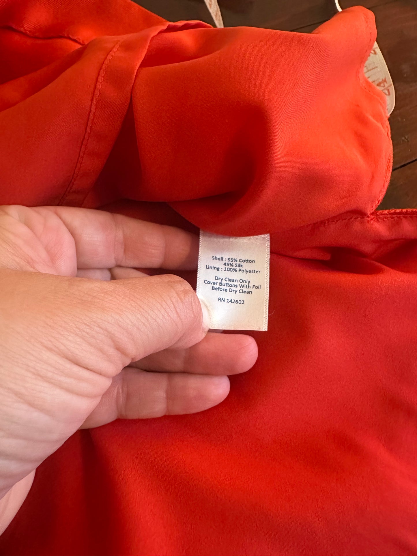 Sail to Sable Orange Halter Top Size Small