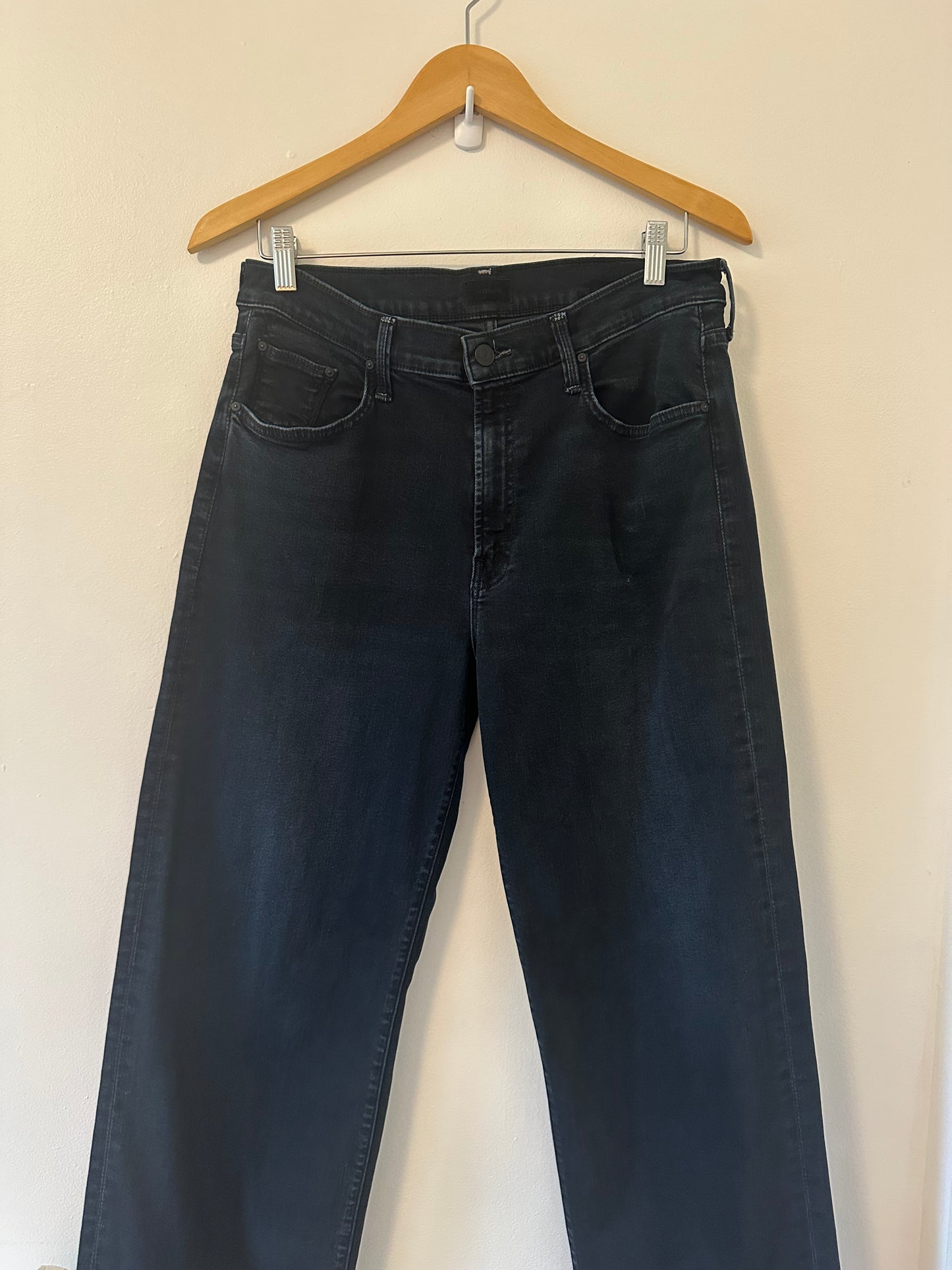 MOTHER High Rise Rambler Zip Ankle Jeans Size 32