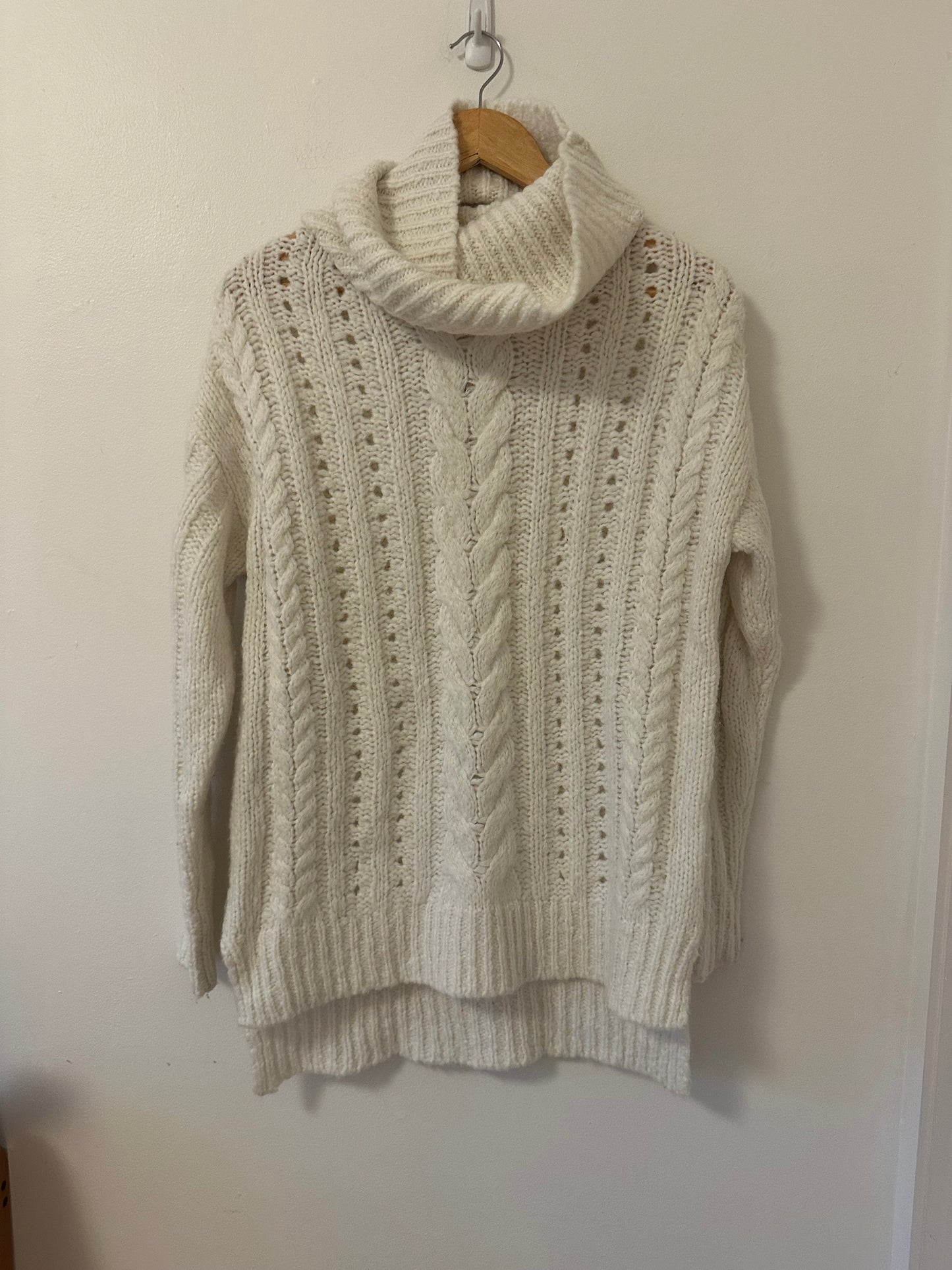 Smartwool Cream Turtleneck - Size XS