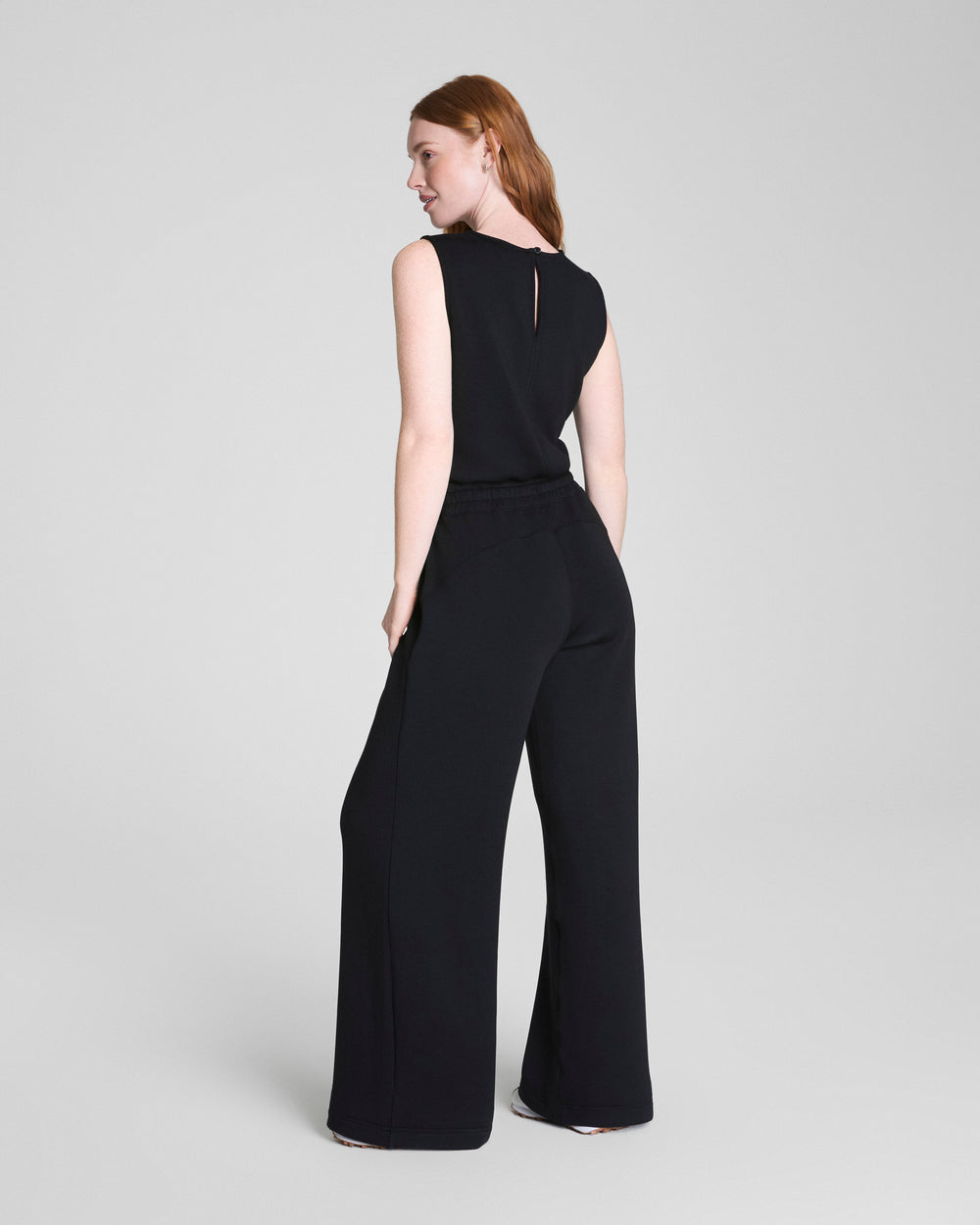 NWT SPANX AirEssentials® Sleeveless Jumpsuit in Very Black | Size XL Tall