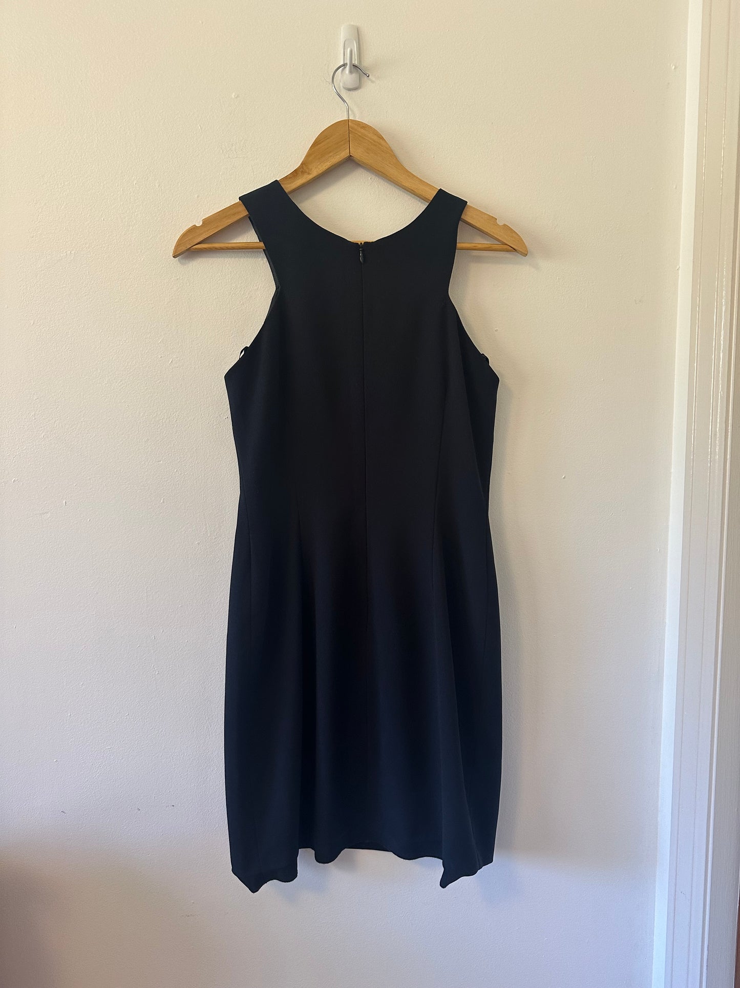 Laundry By Shelli Segal Vintage 90s Black Mini Dress | Size 6