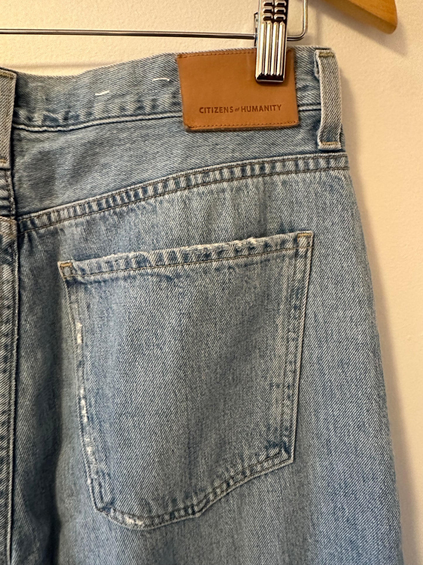 Citizens Of Humanity Annina Light Blue Straight Leg Jeans | Size 29