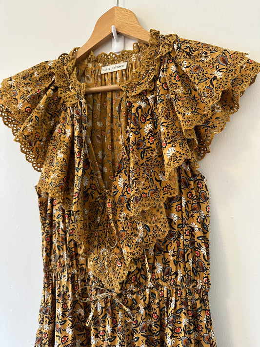 Ulla Johnson Yvette Midi Dress Size 2