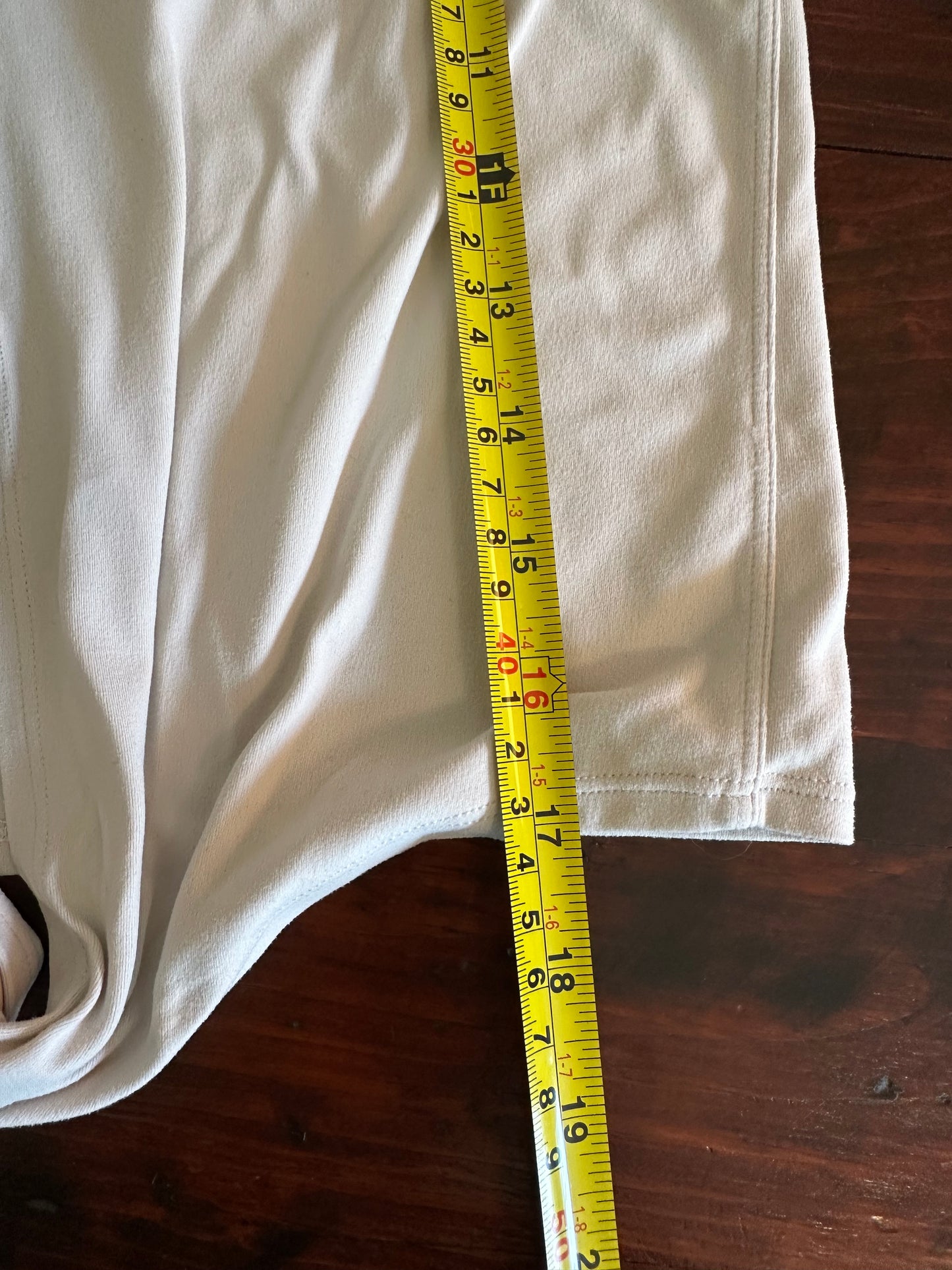 Lululemon Cream Wrap Tie-Front Women's Top