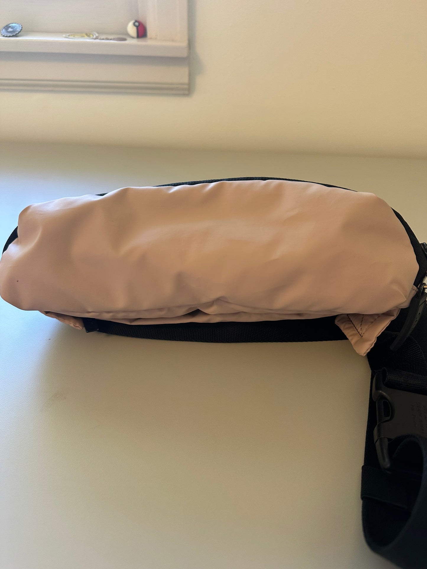 Calpak Luka Belt Bag in Rose Quartz