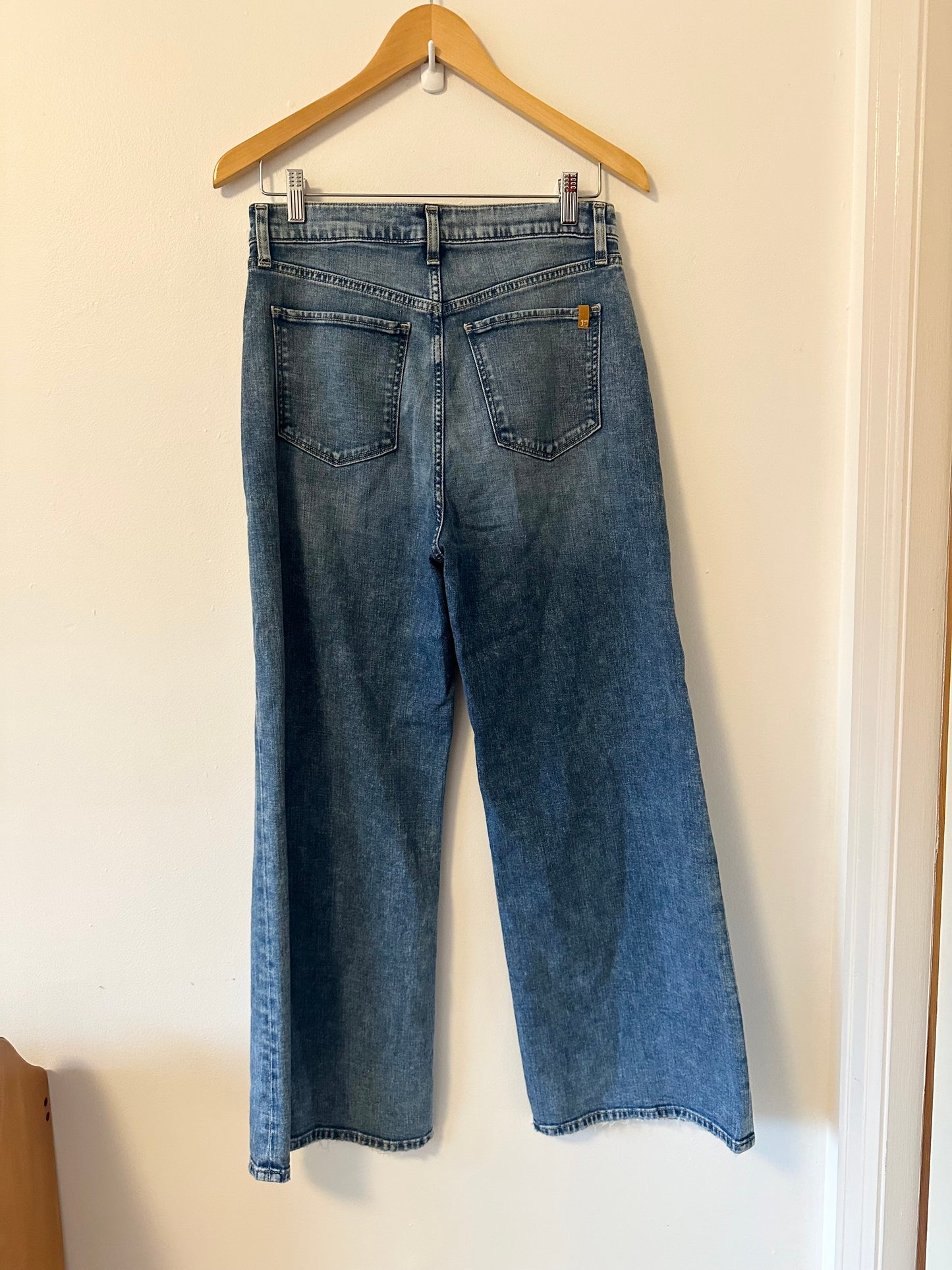 Joe's Jeans The Mia High Rise Ankle Wide Leg Jeans in Live It Up | Size 29